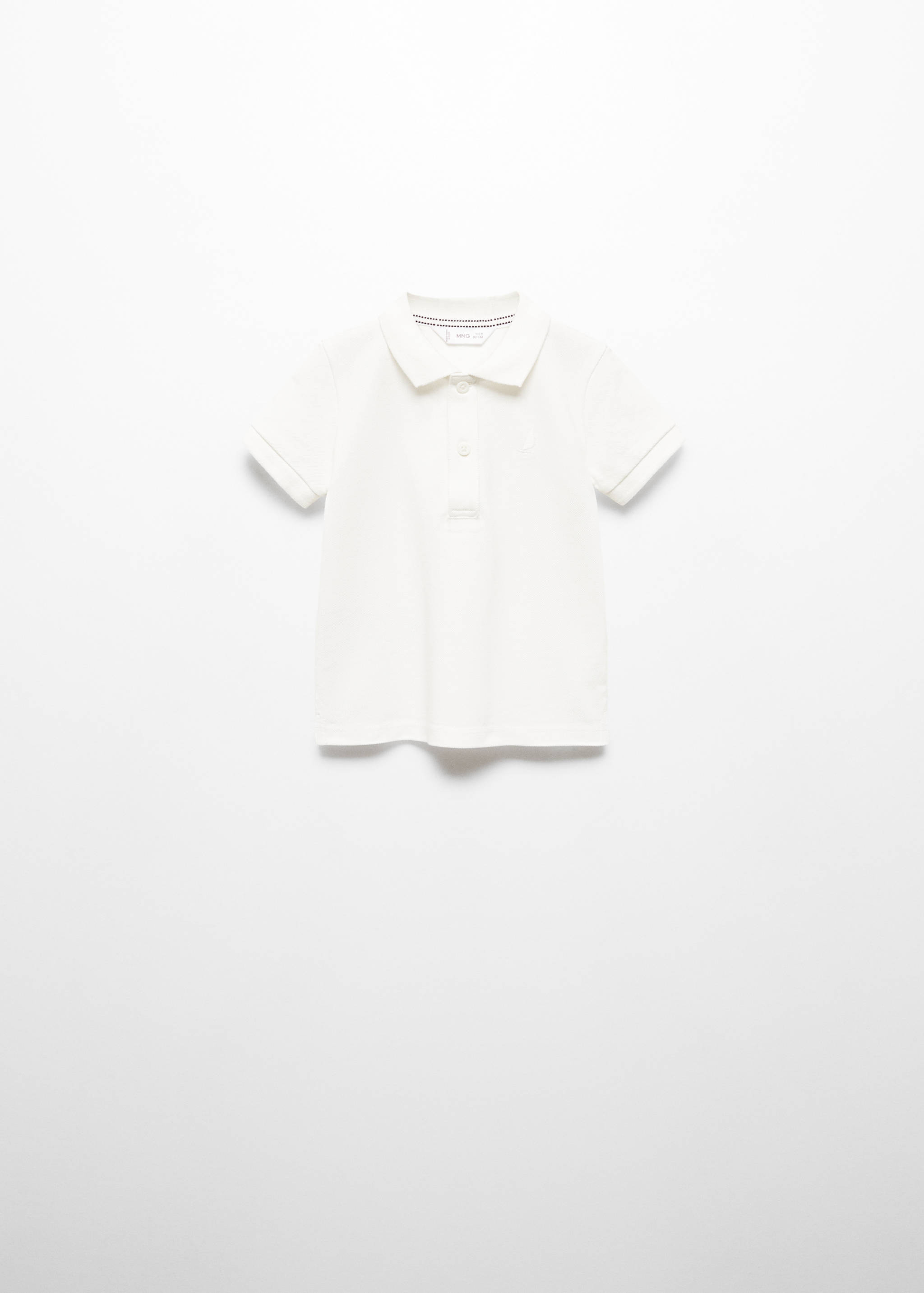 Polo coton texturé - Article sans modèle