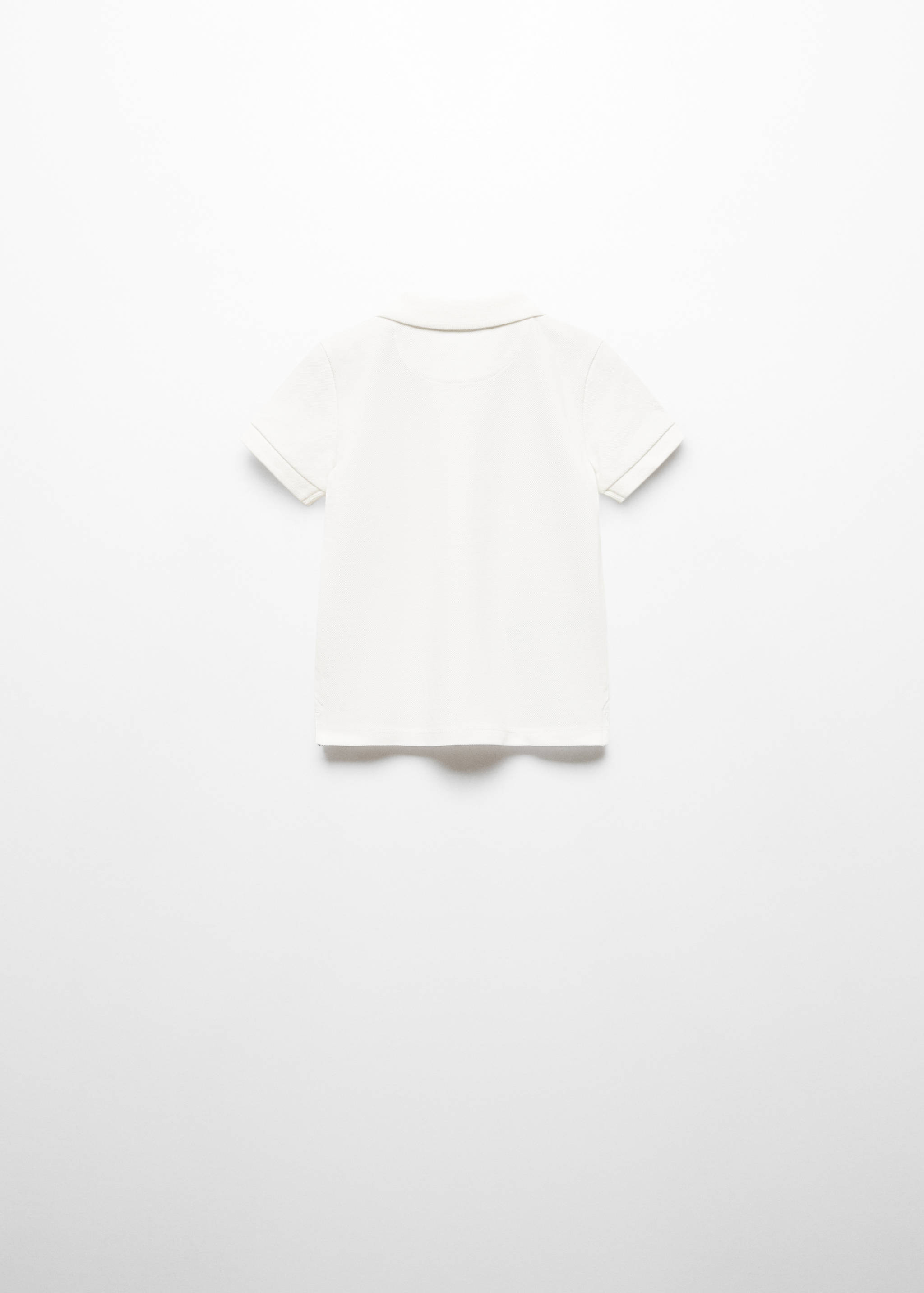 Polo coton texturé - Verso de l’article
