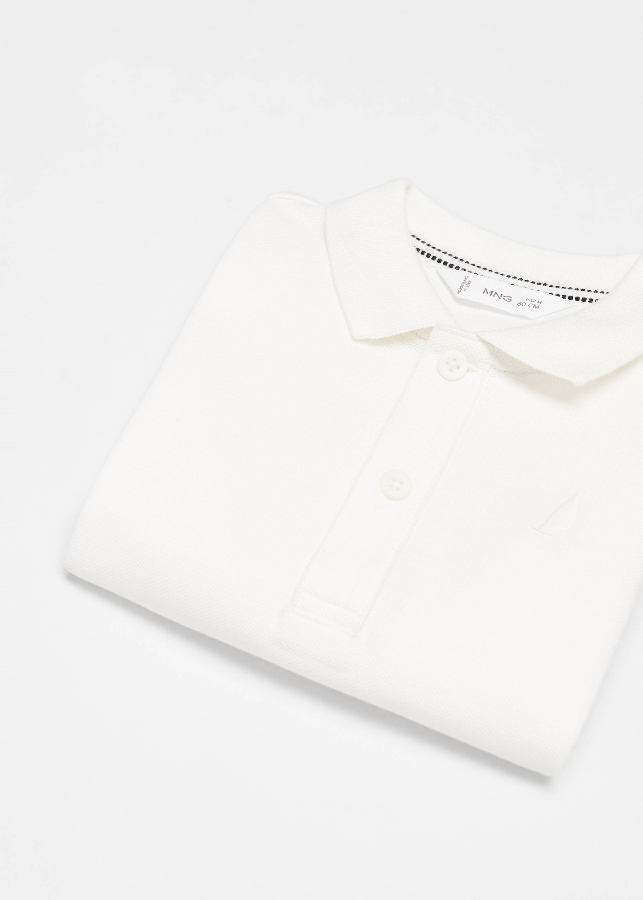 Polo coton texturé - Détail de l'article 0
