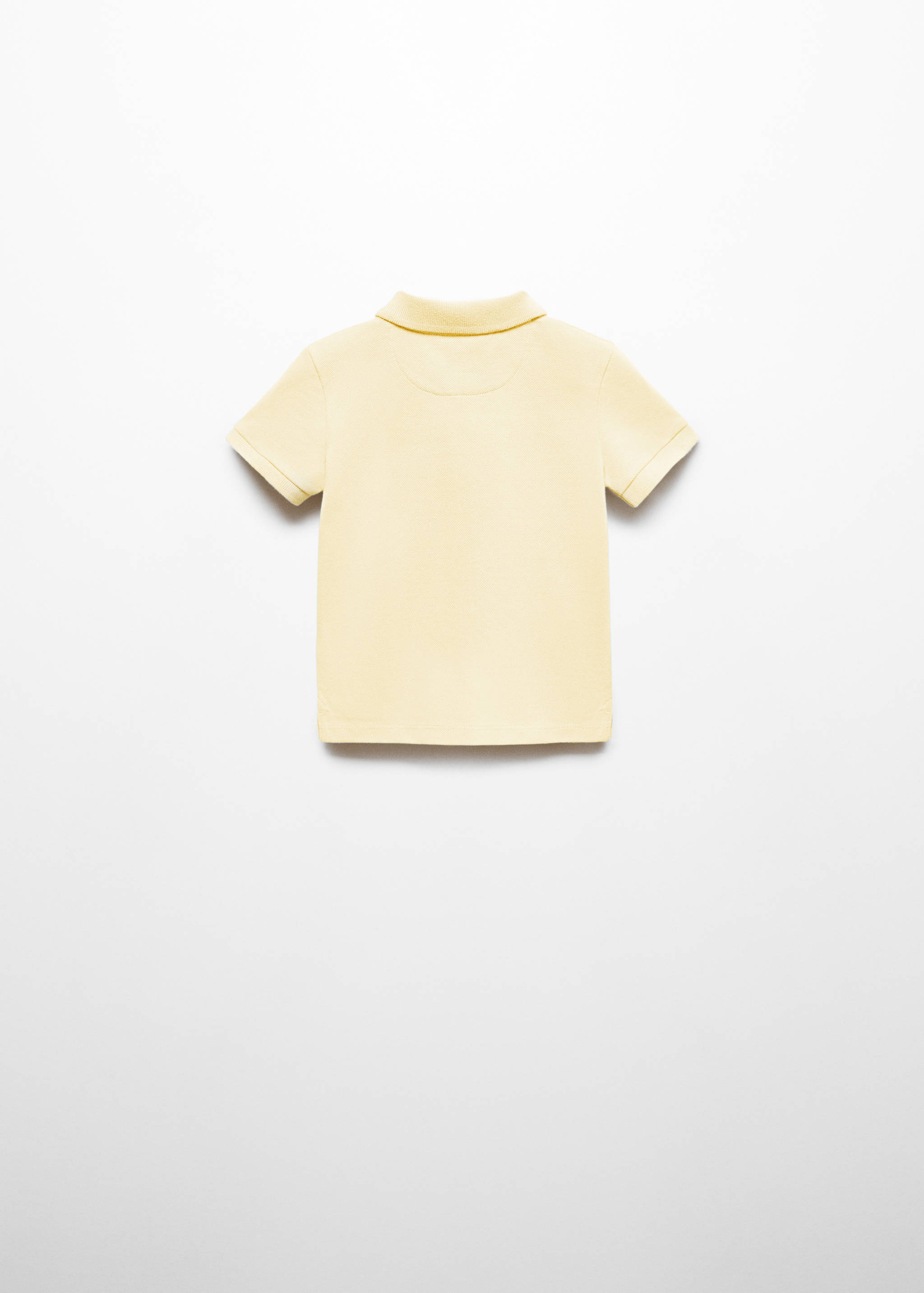 Polo coton texturé - Verso de l’article