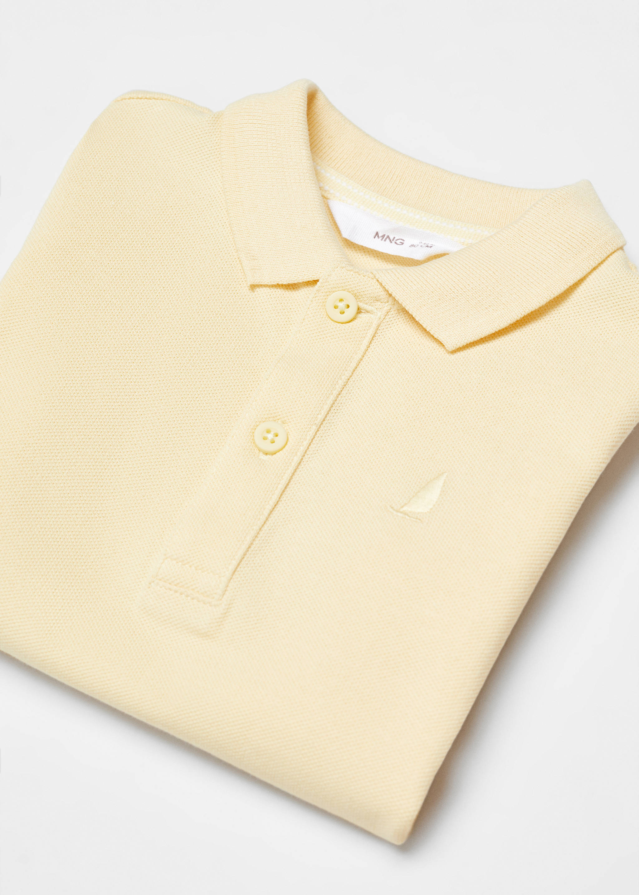 Polo coton texturé - Détail de l'article 0