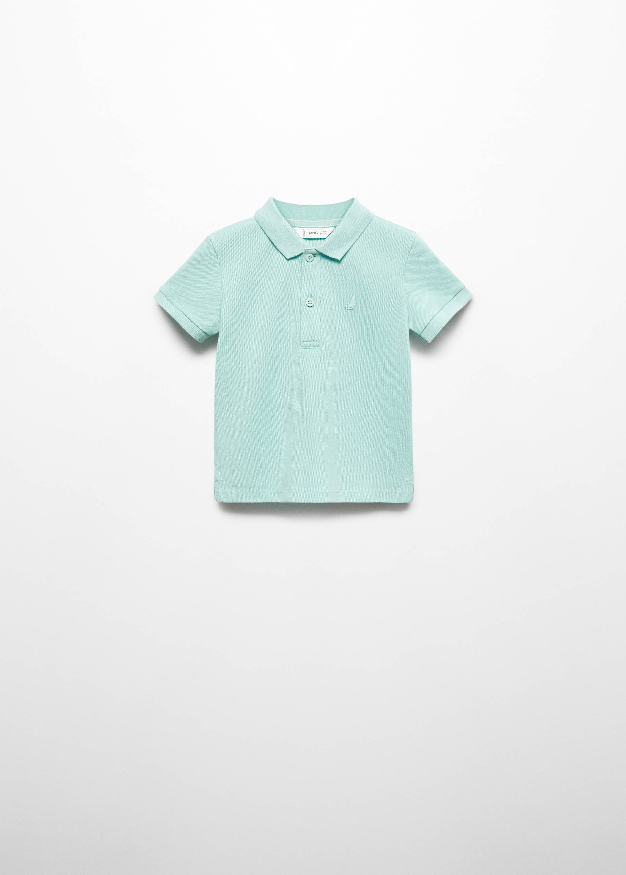 Polo coton texturé - Article sans modèle