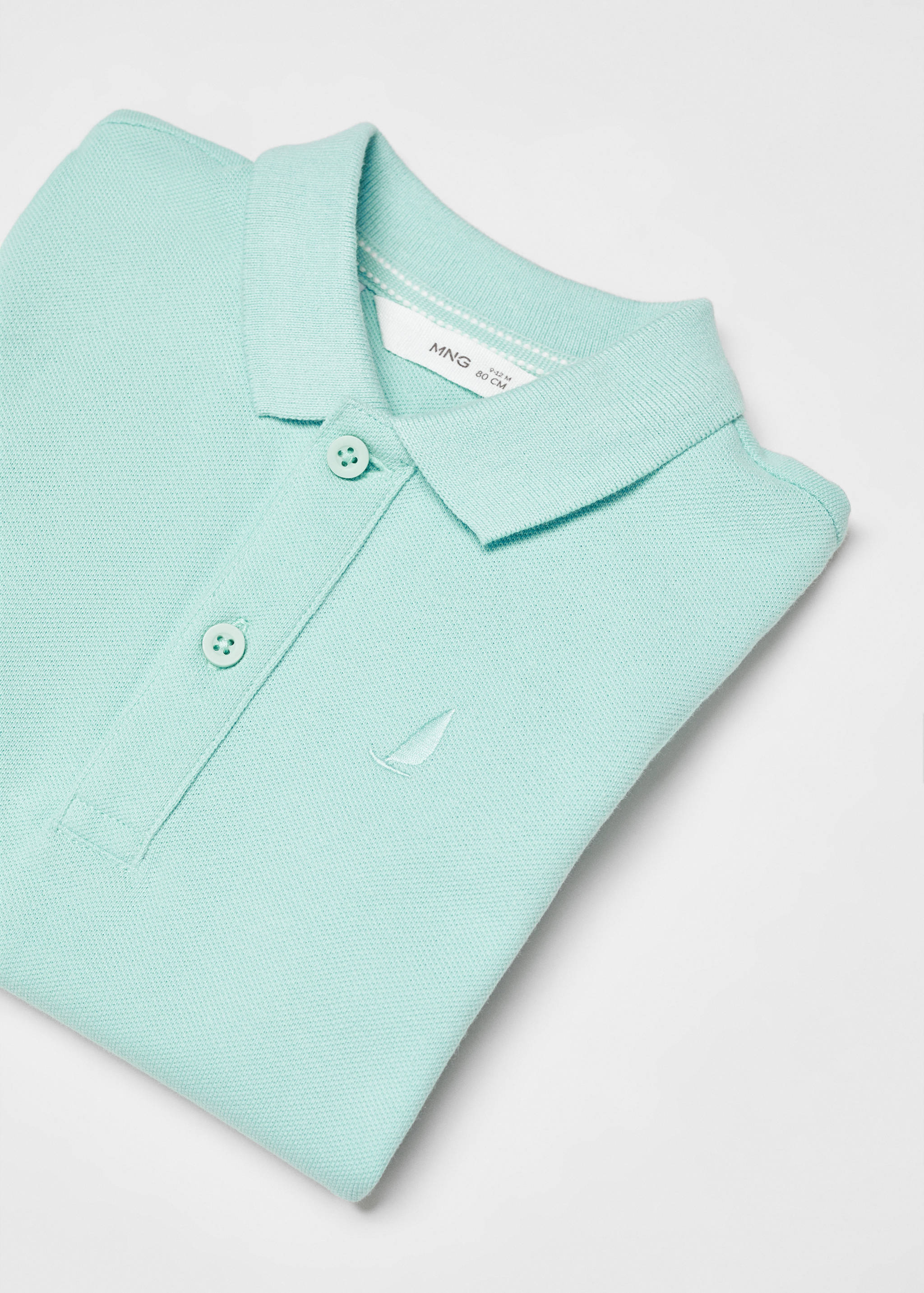 Polo coton texturé - Détail de l'article 0