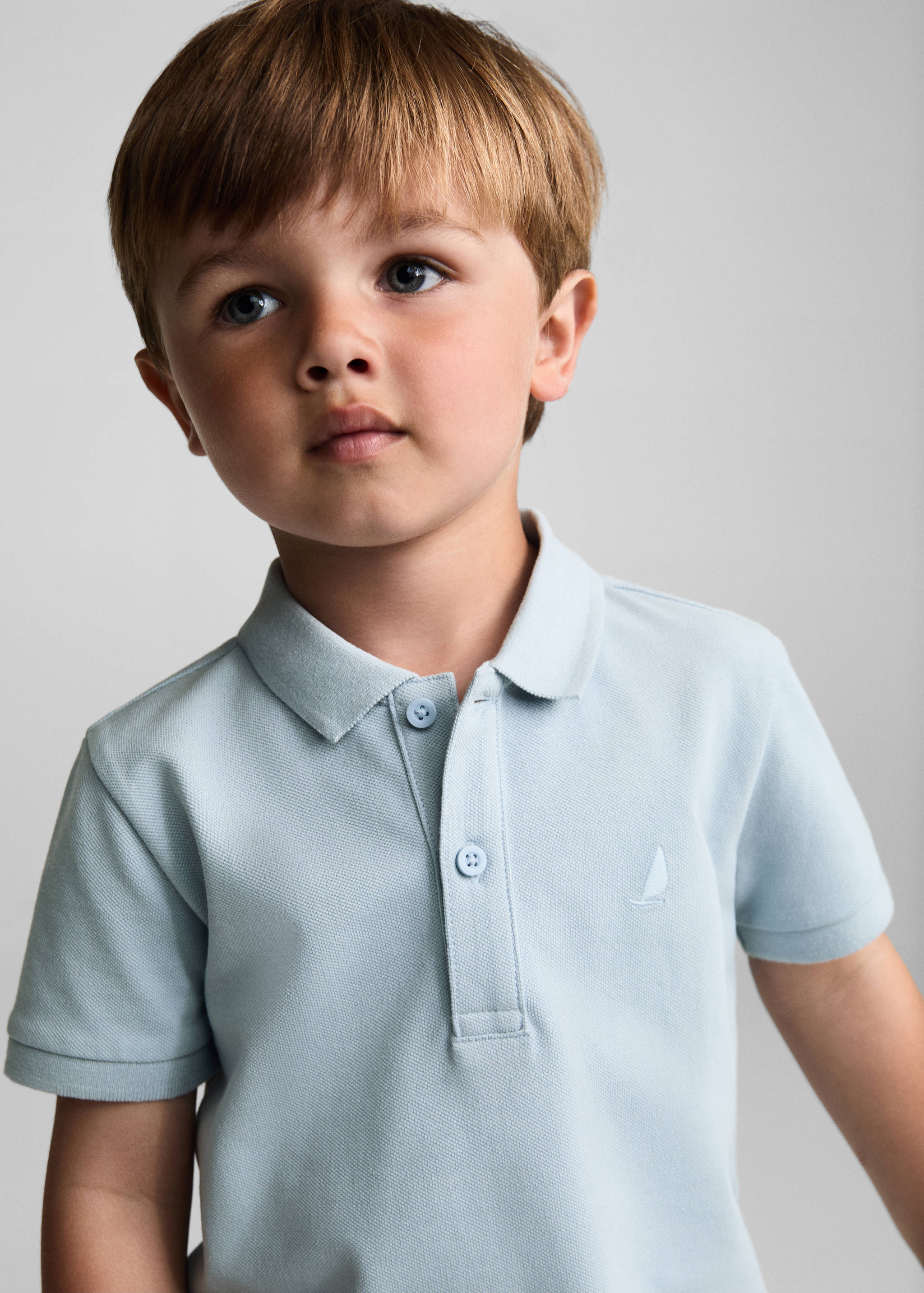 Polo coton texturé - Détail de l'article 1