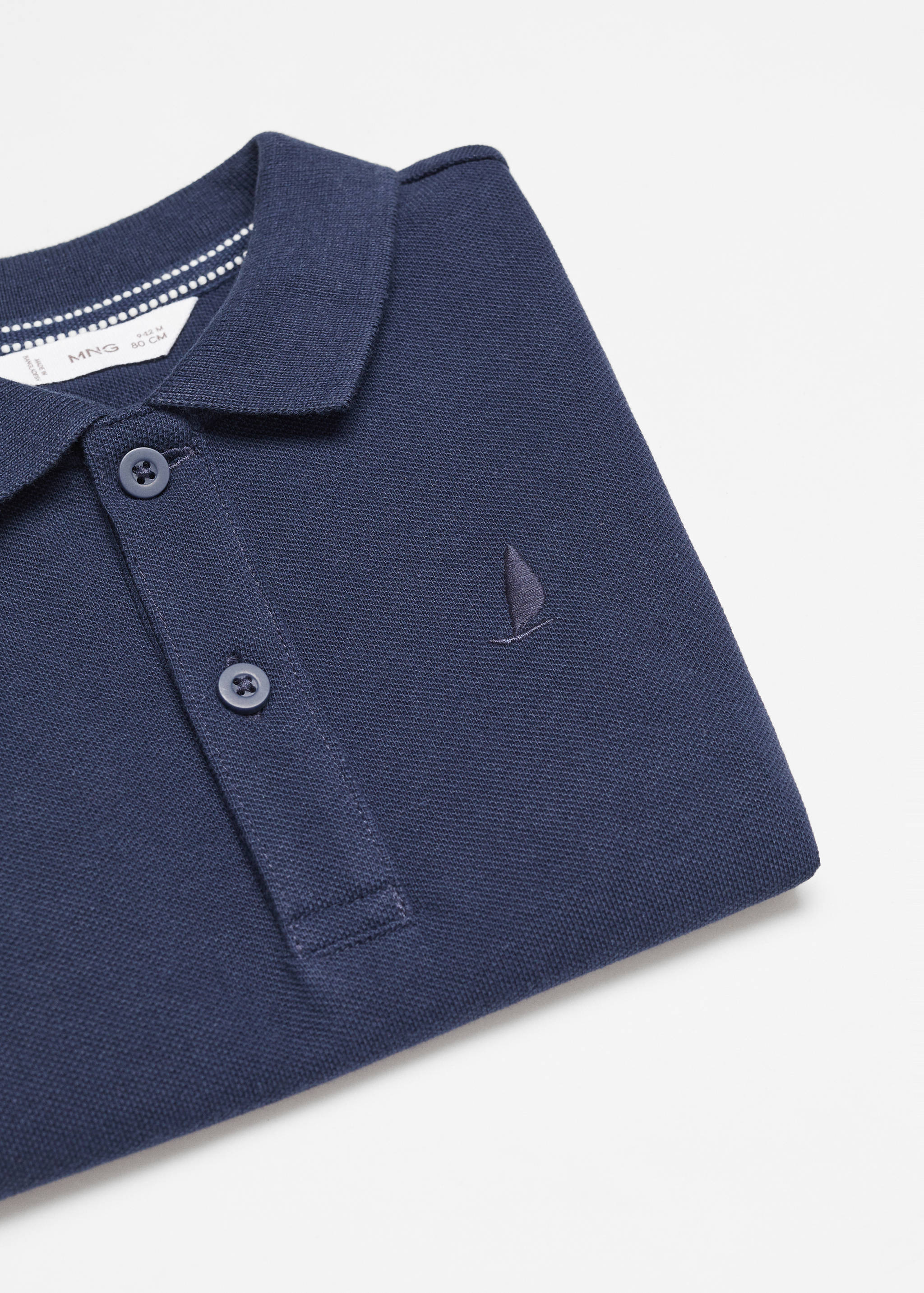 Polo coton texturé - Détail de l'article 0