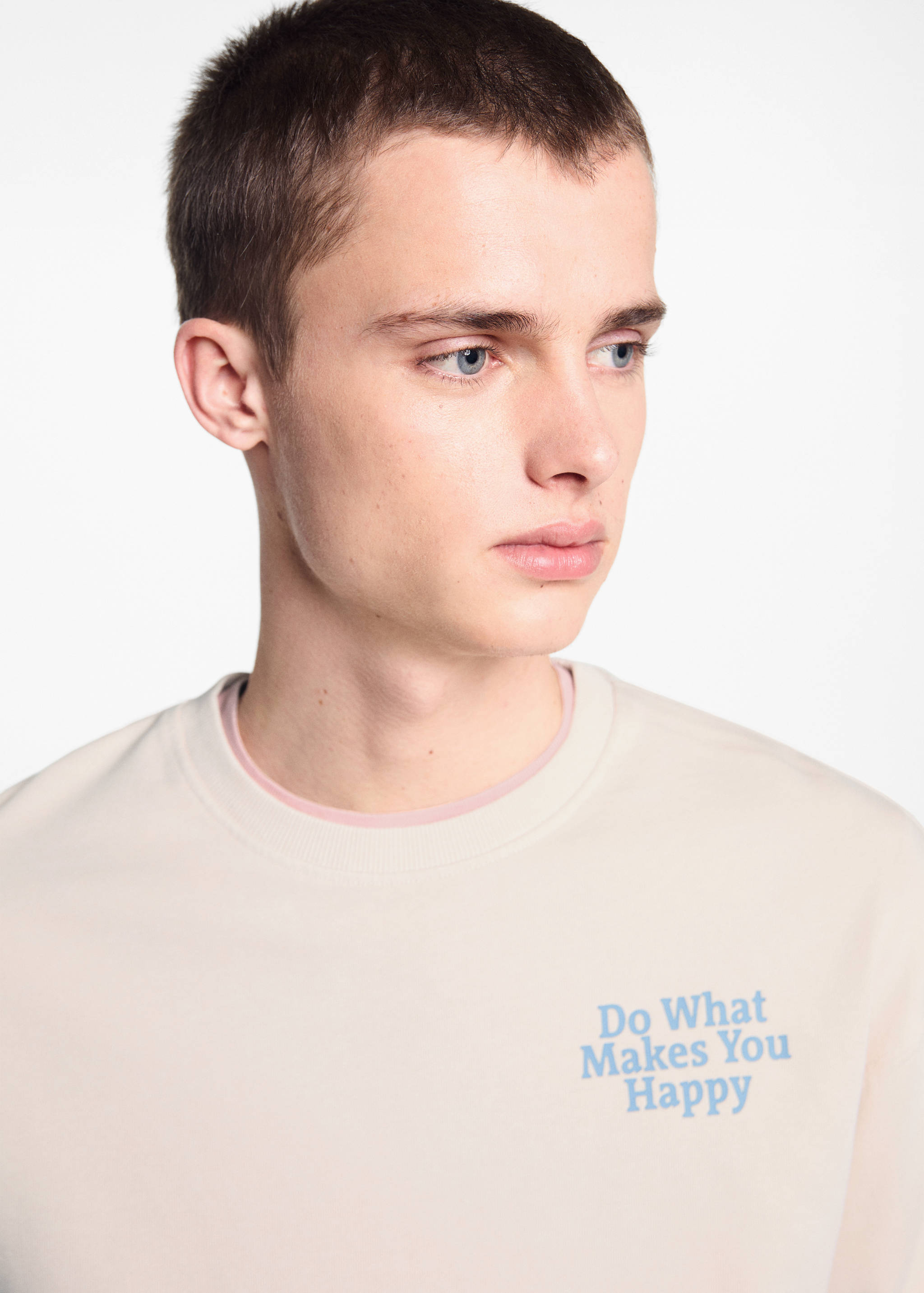 Unisex message sweatshirt - Details of the article 1