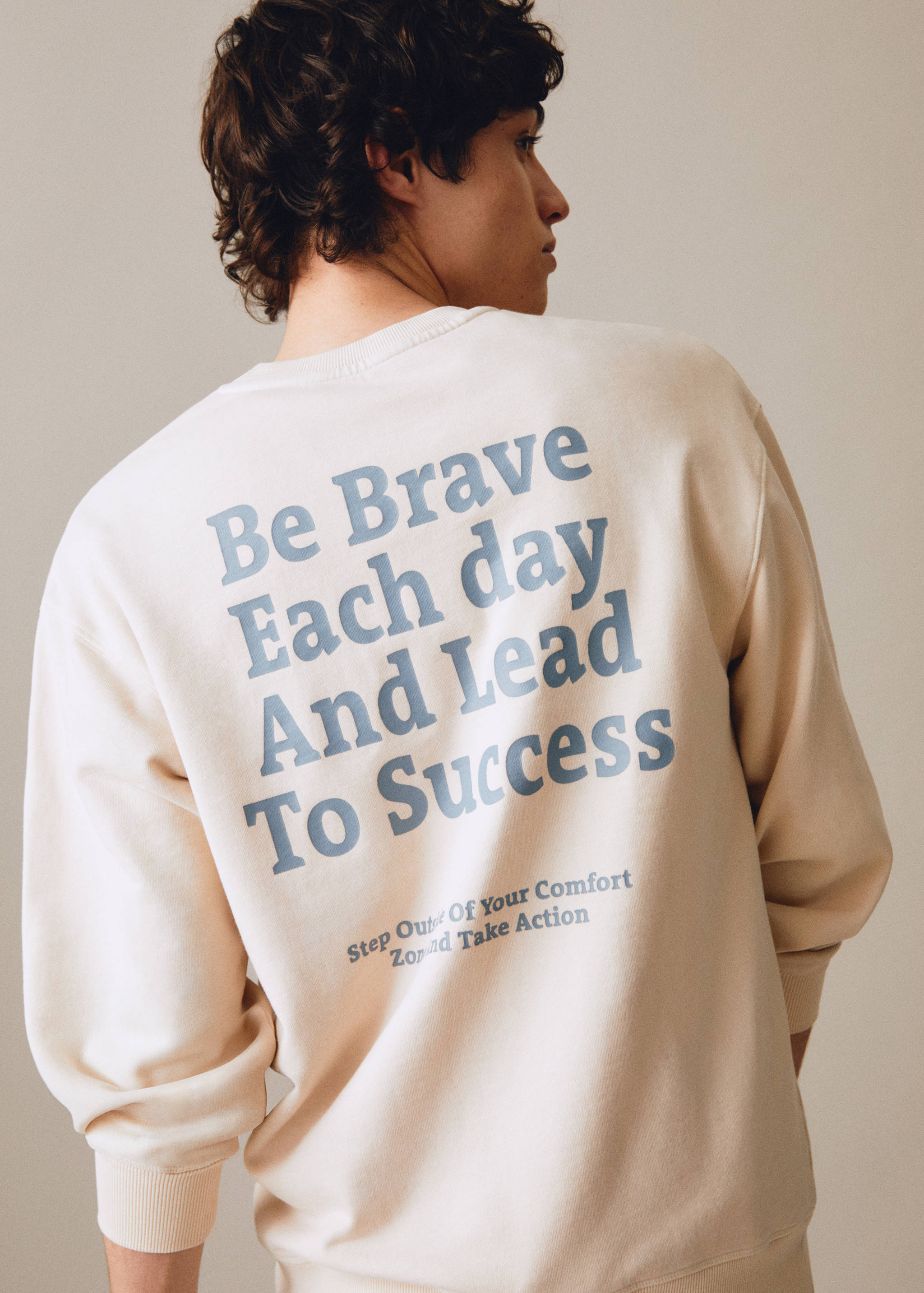 Unisex message sweatshirt - Details of the article 5