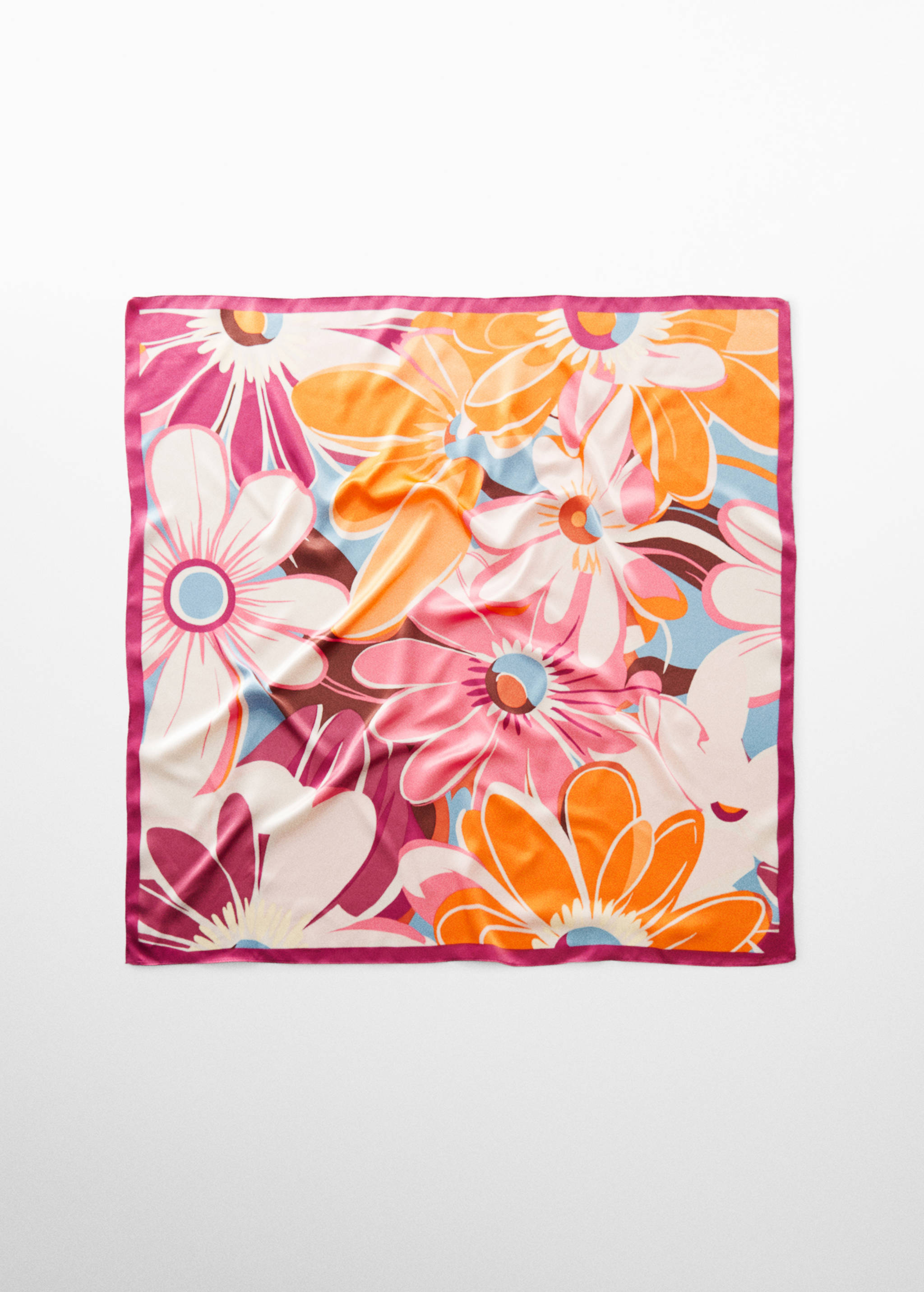 Floral print scarf - Article without model