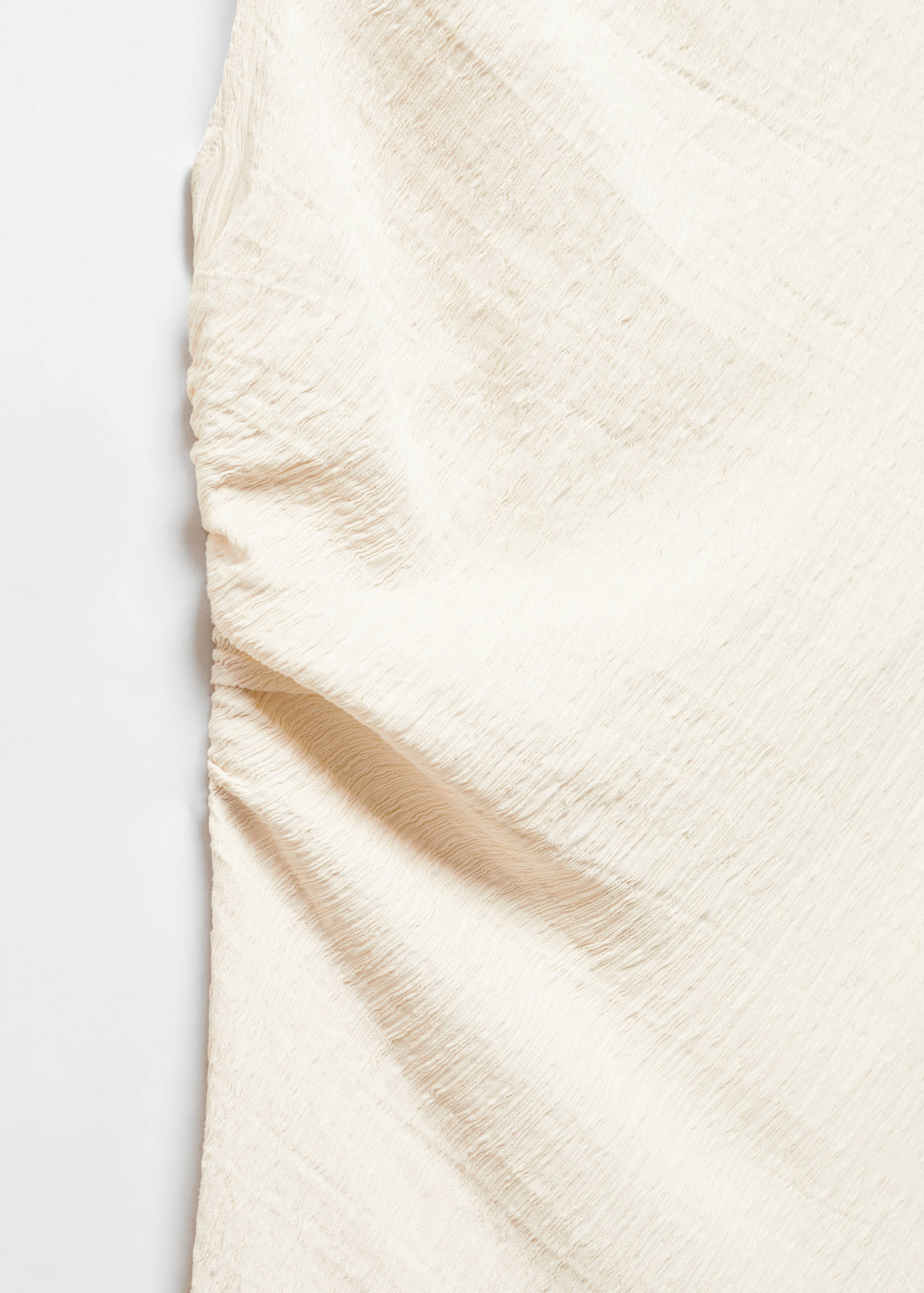 Draped dress with slit - Details of the article 8