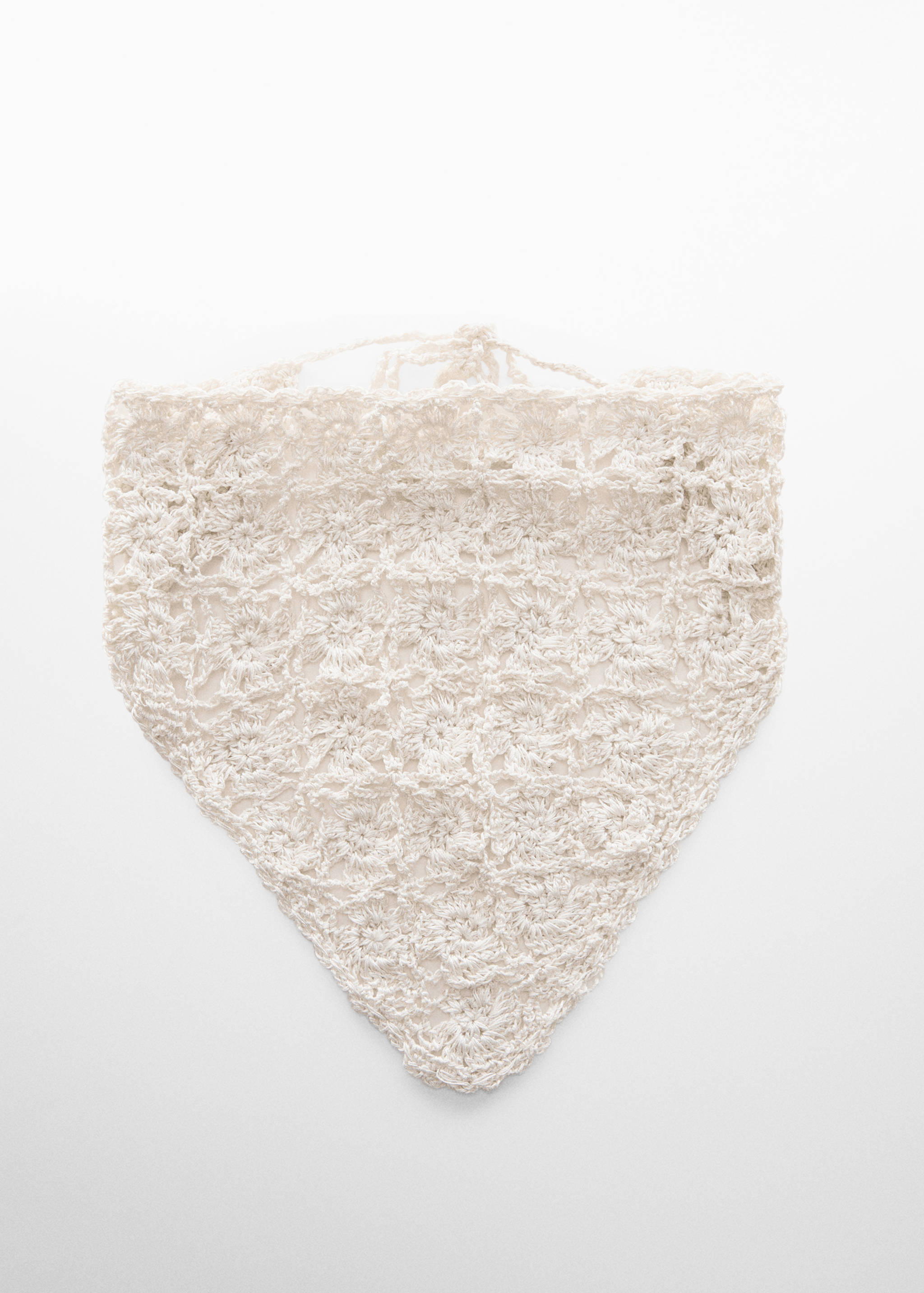 Crochet knit handkerchief - Article without model