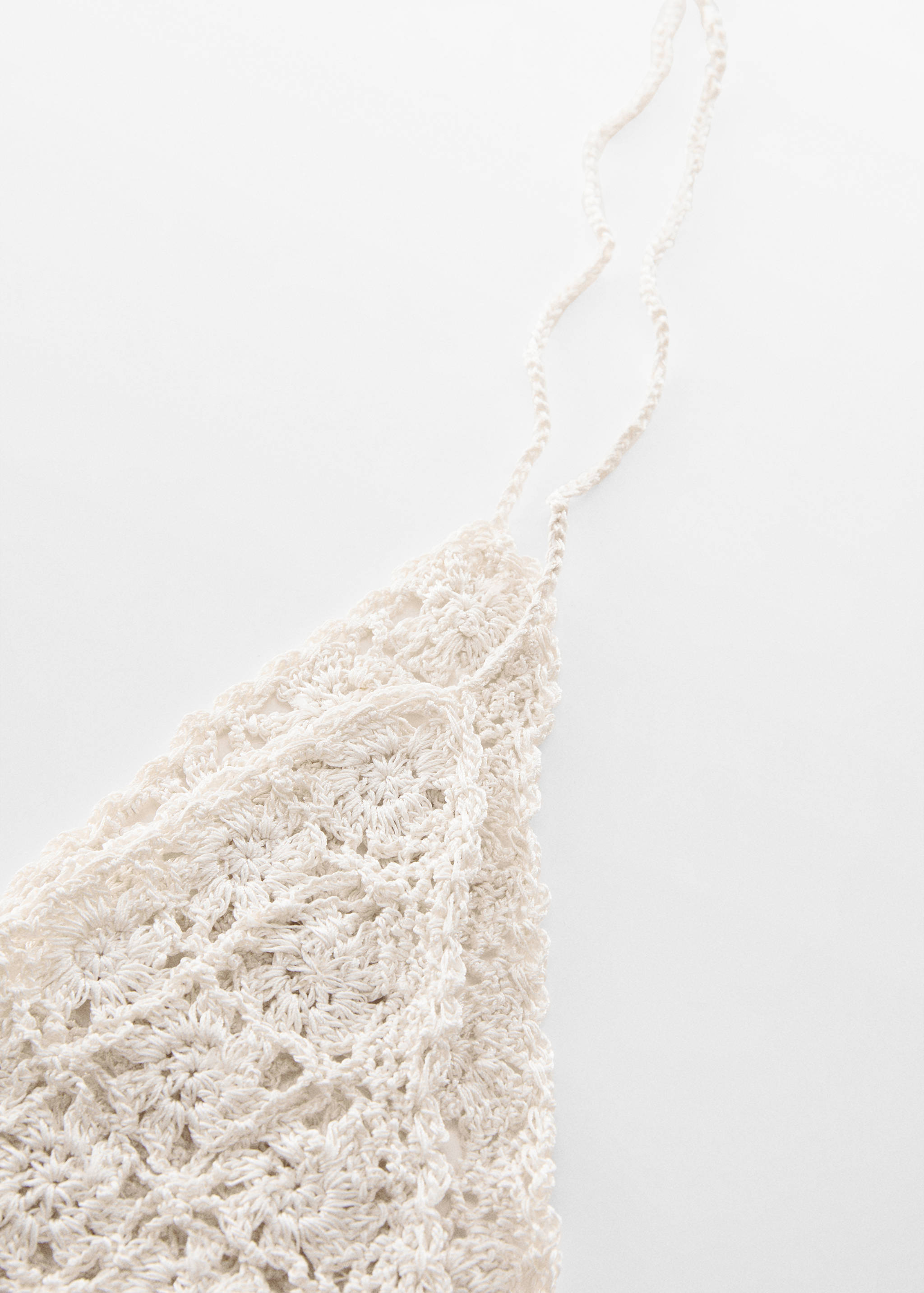 Crochet knit handkerchief - Medium plane