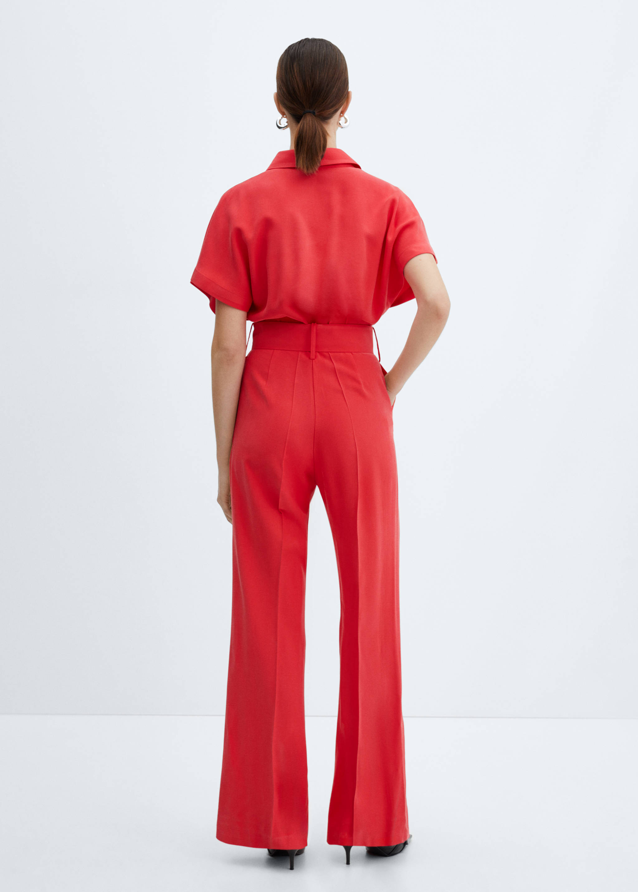 Belt long jumpsuit - Reverse of the article