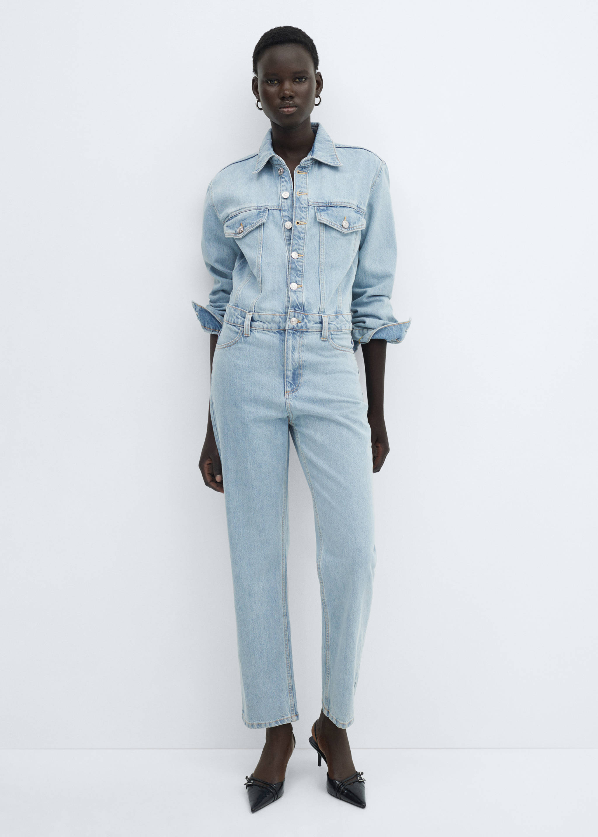 Denim jumpsuit buttons - General plane