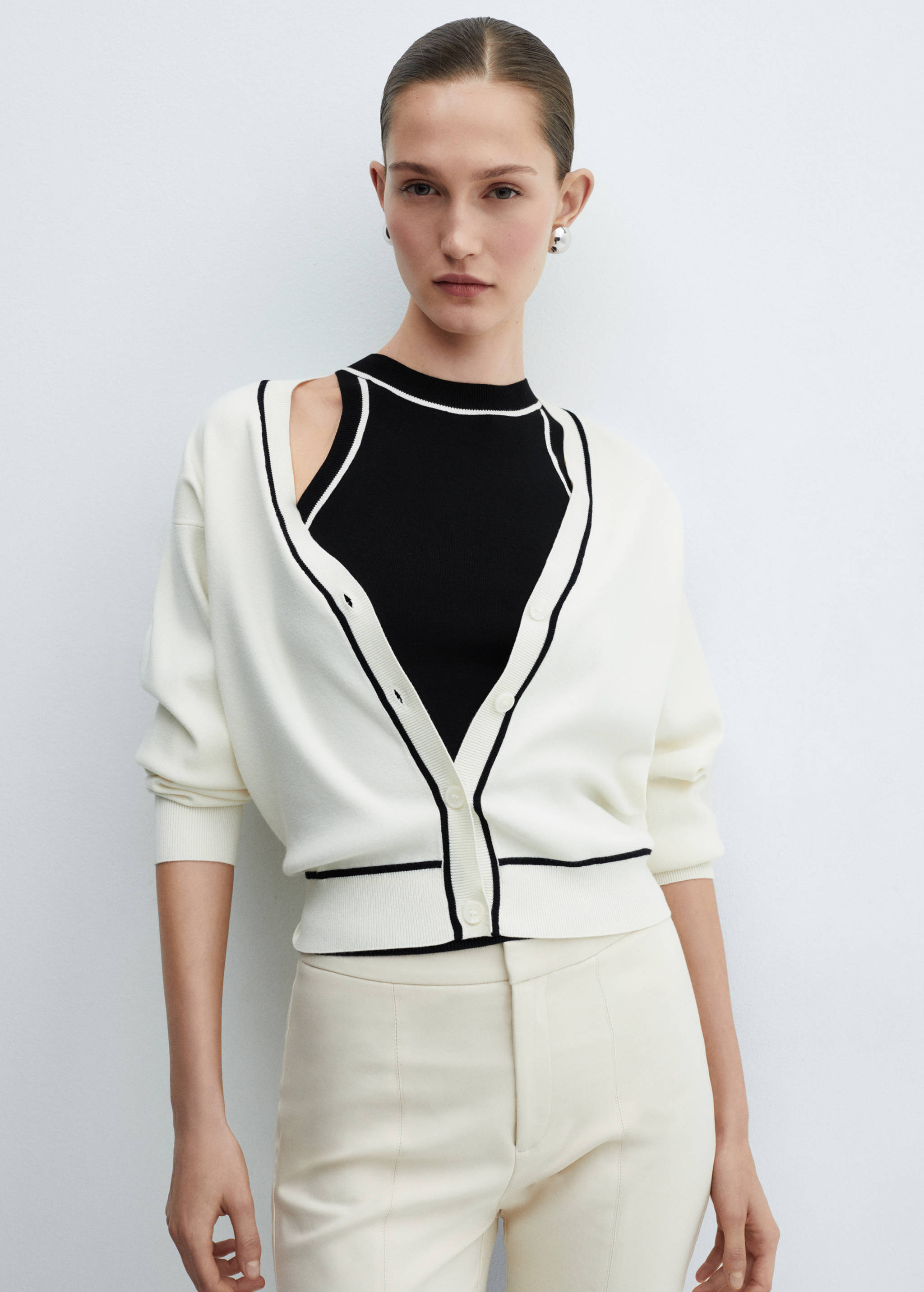 Top liserés contrastants - Détail de l'article 1