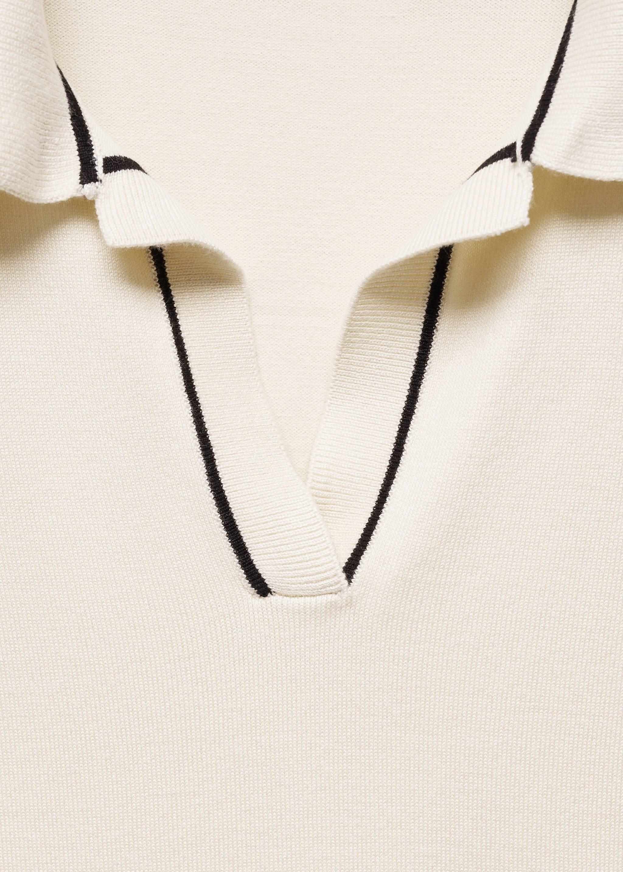 Jersey punto cuello polo - Detalle del artículo 8