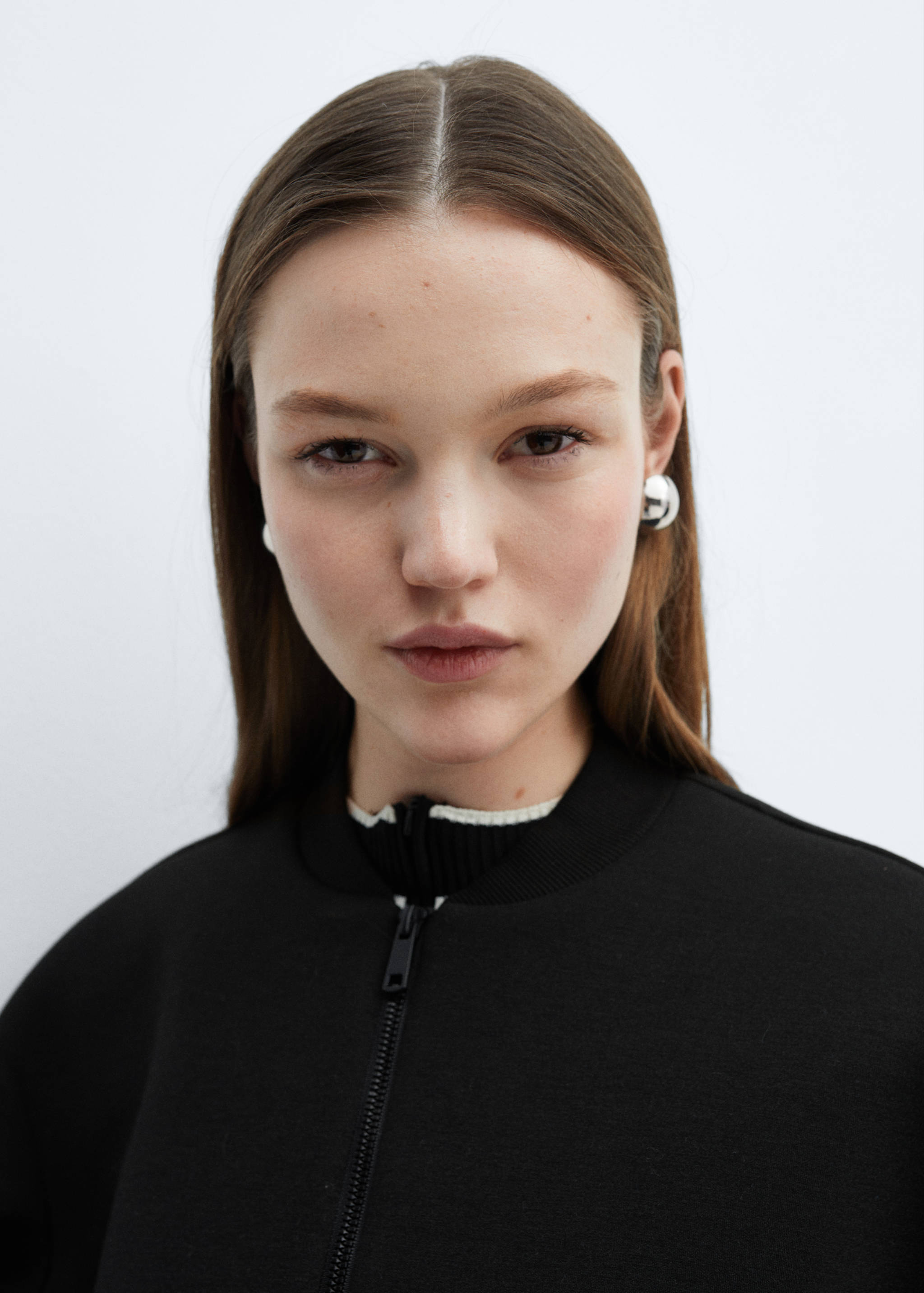 Veste bomber fermeture Éclair - Détail de l'article 1