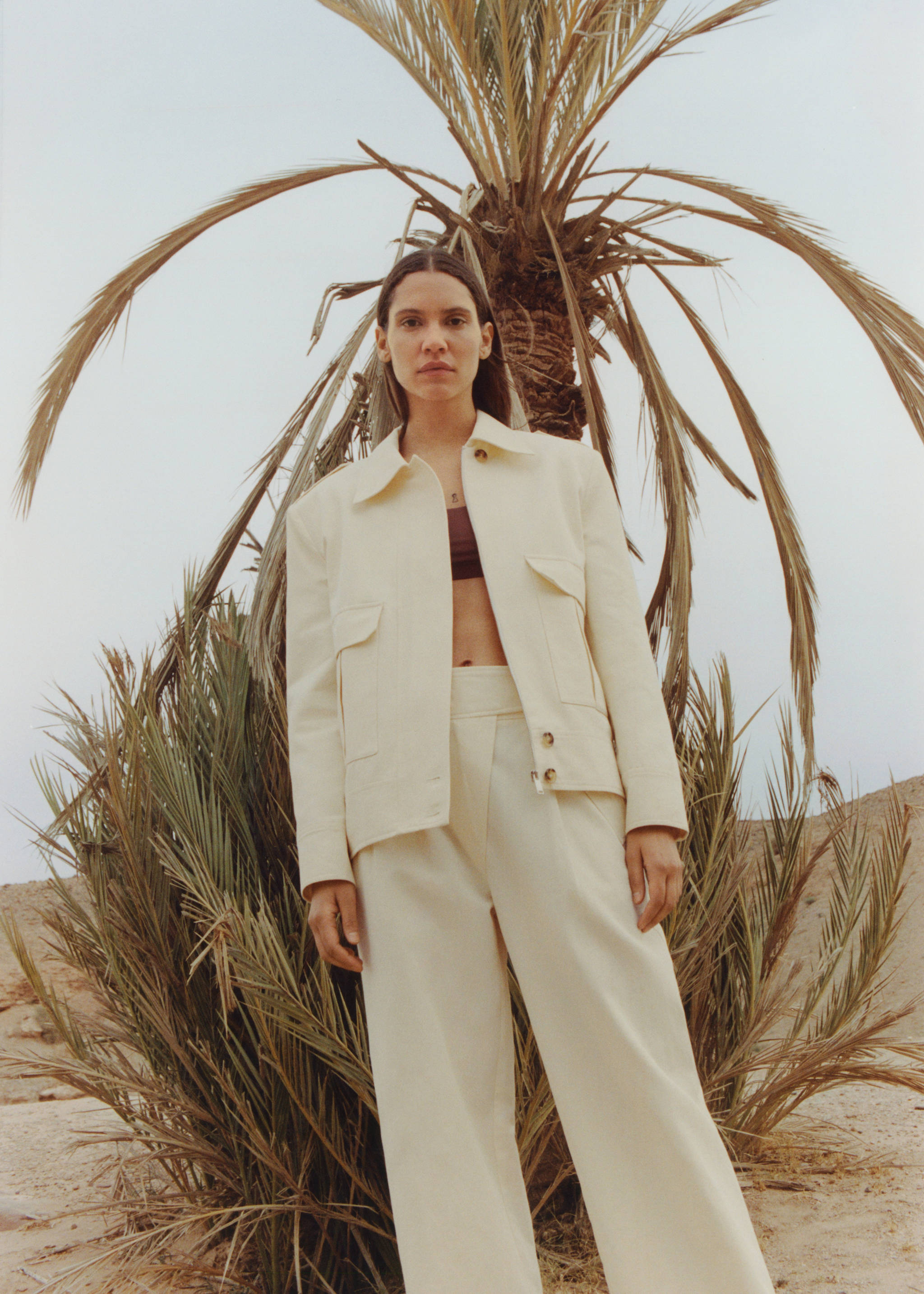 Jacke mit Knopfdetail-Taschen - Detail des Artikels 7