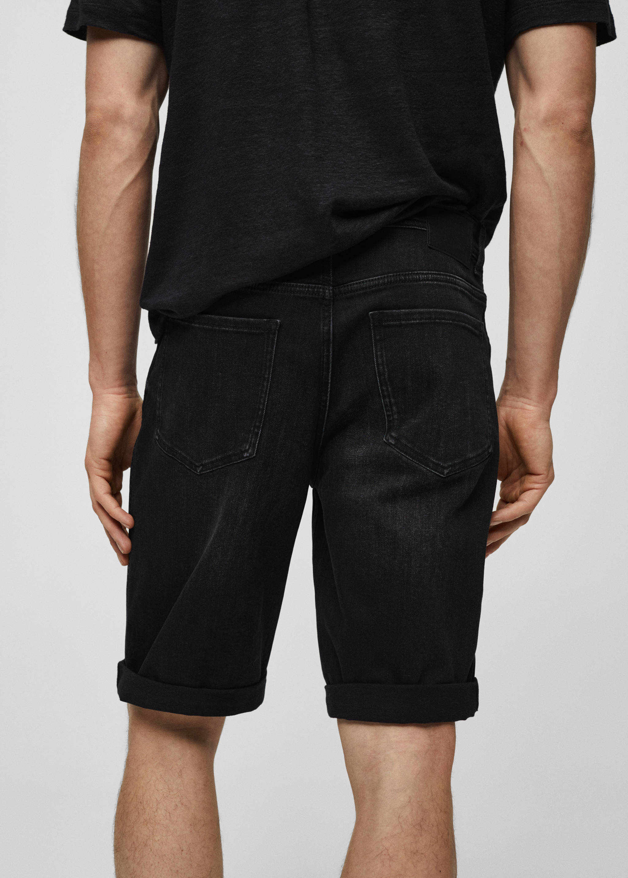 Bermuda en jean slim fit - Détail de l'article 6