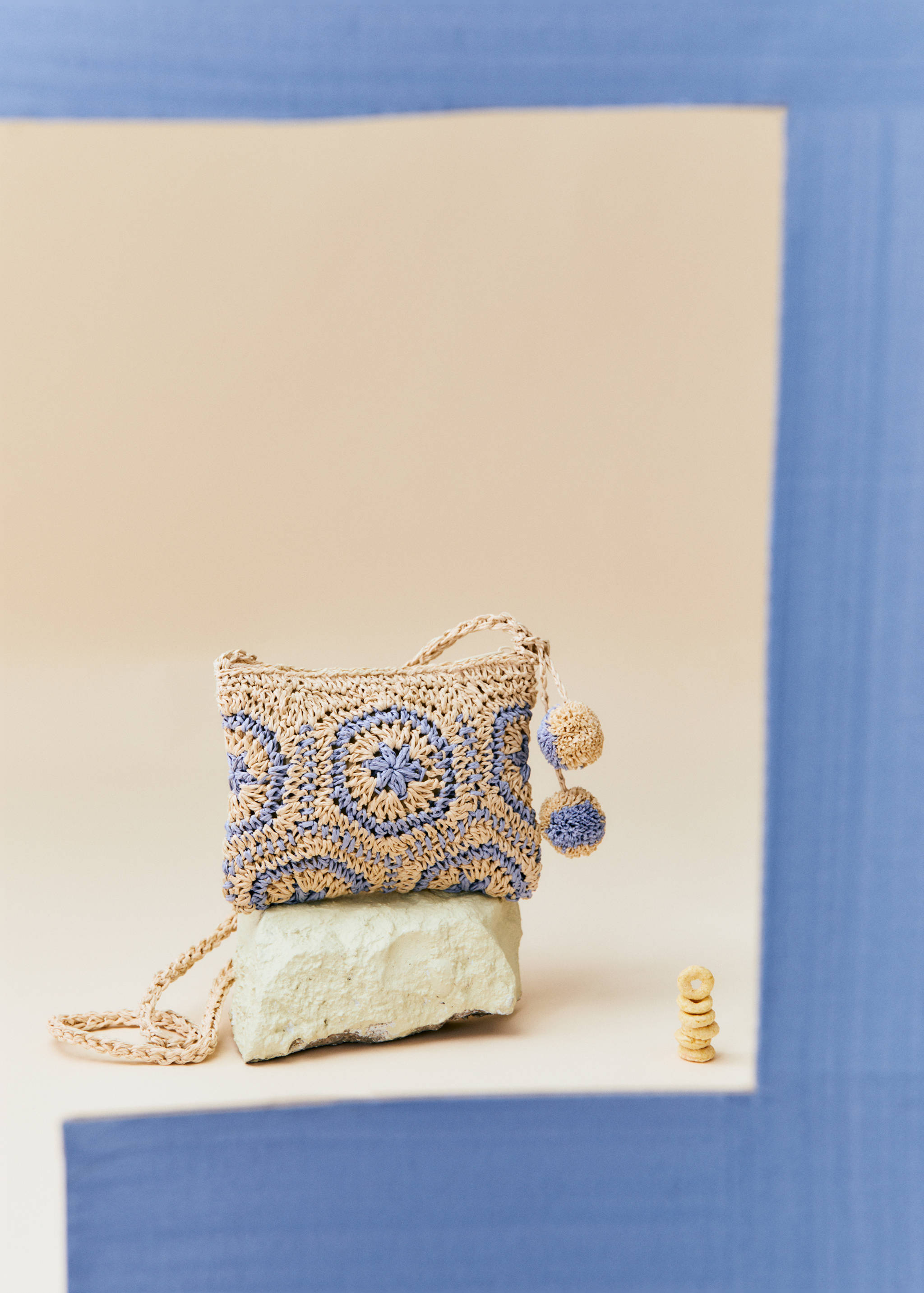 Sac raphia pompons - Détail de l'article 6