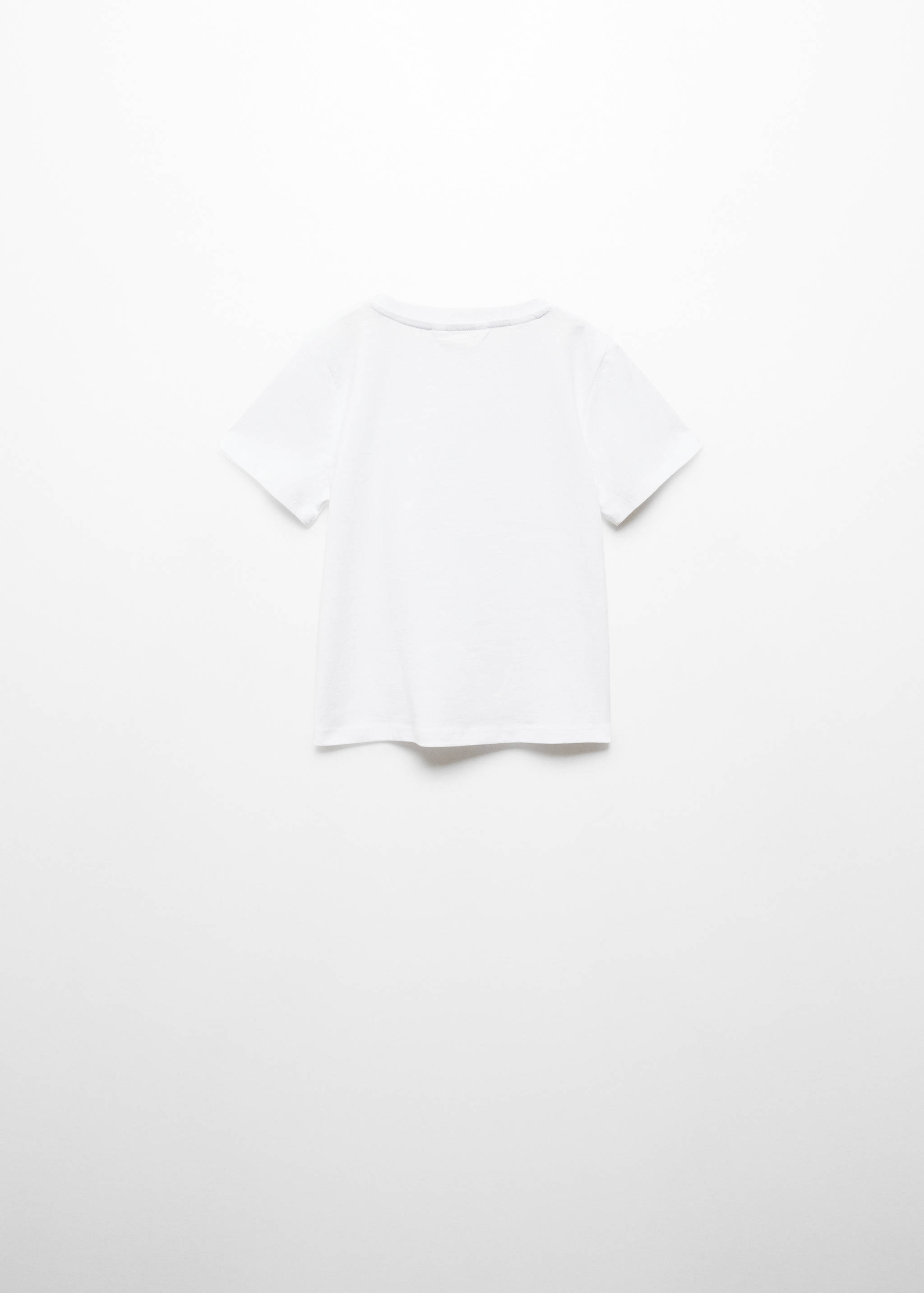 Essential cotton-blend T-shirt - Reverse of the article