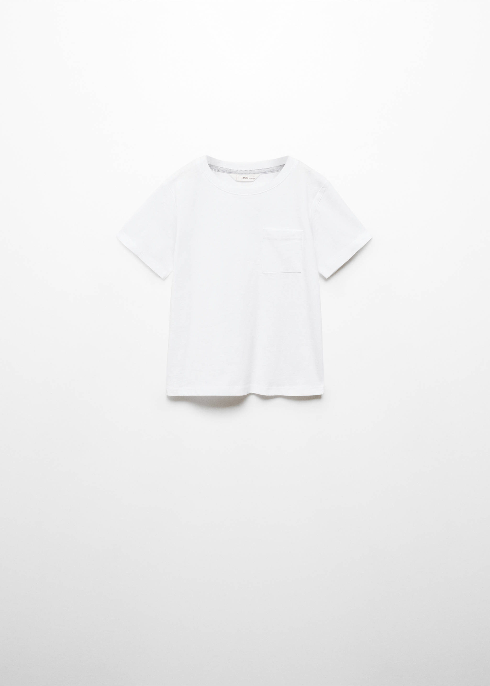 Camiseta básica algodón - Artículo sin modelo, Blanco. Ref: 67025998-00.