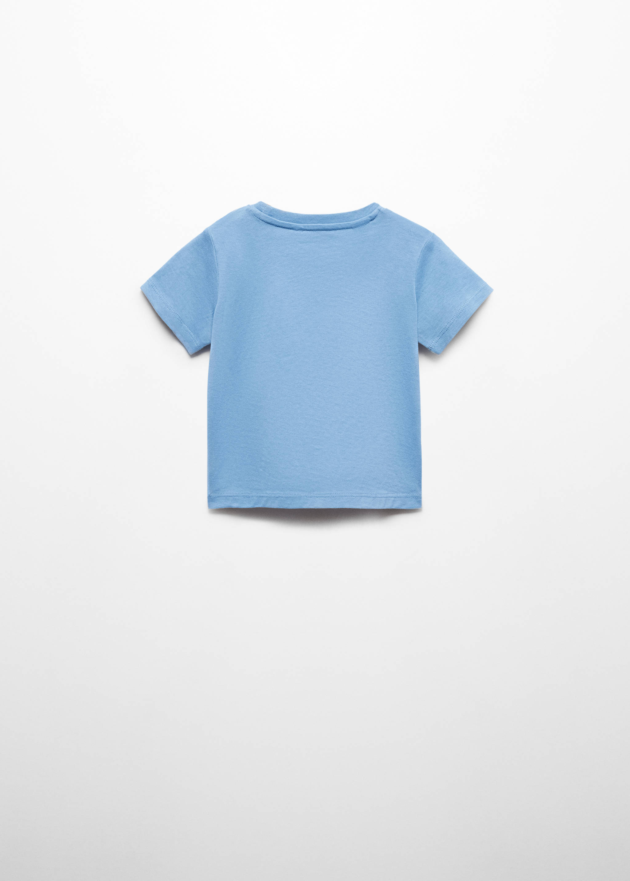 Essential cotton-blend T-shirt - Reverse of the article