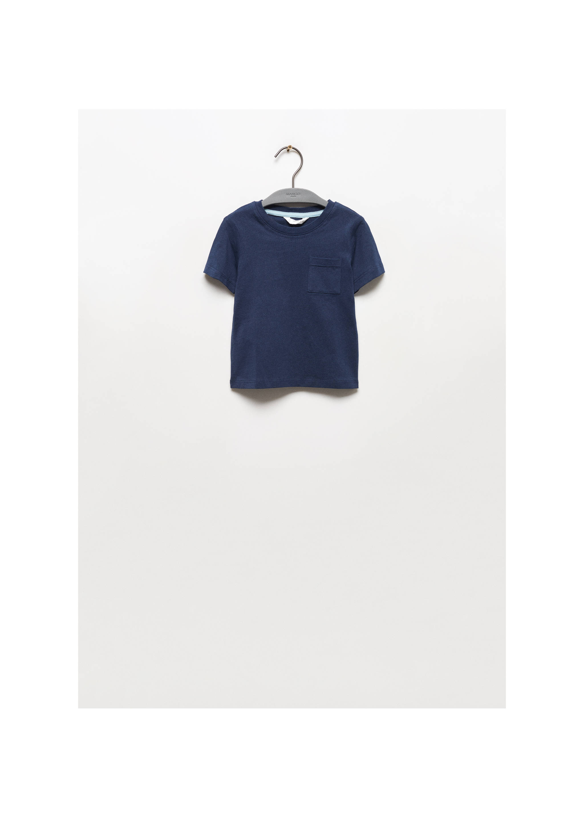 Camiseta básica algodón - Artículo sin modelo, Azul marino oscuro. Ref: 67025998-00.