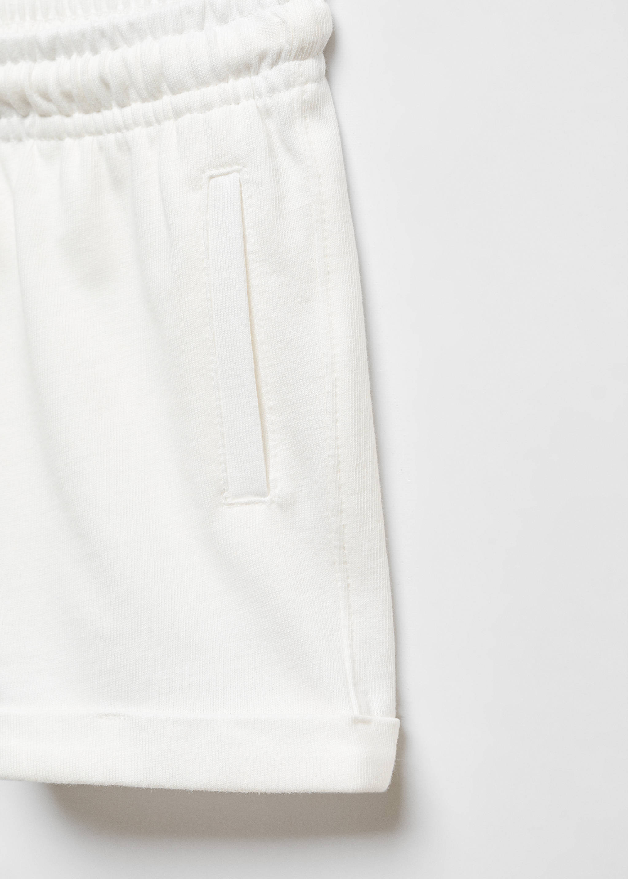 Хлопковые бермуды с эластичным поясом - Деталь изделия 8