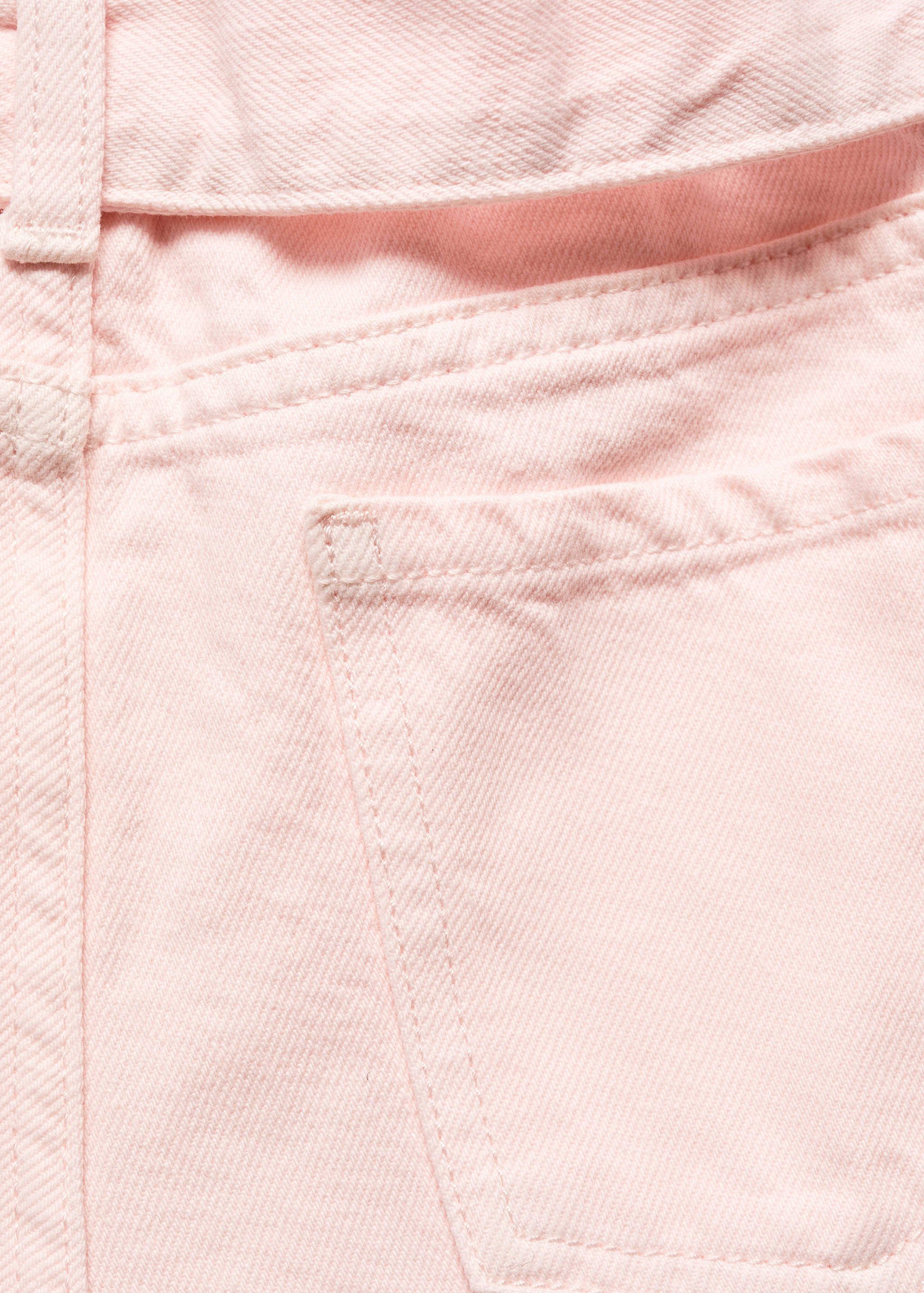 Paperbag shorts with belt - Details of the article 8