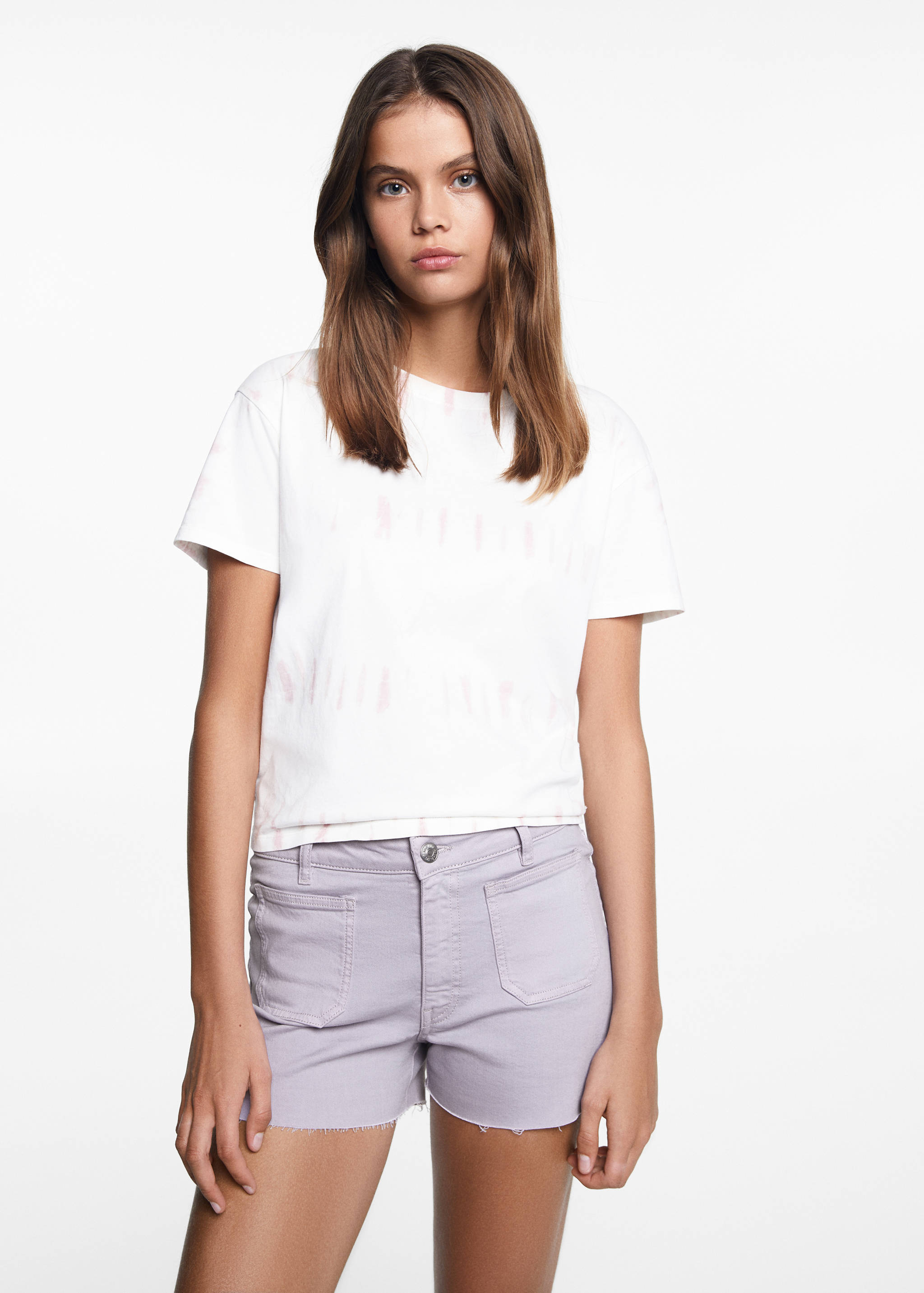 Short coton poches - Plan moyen