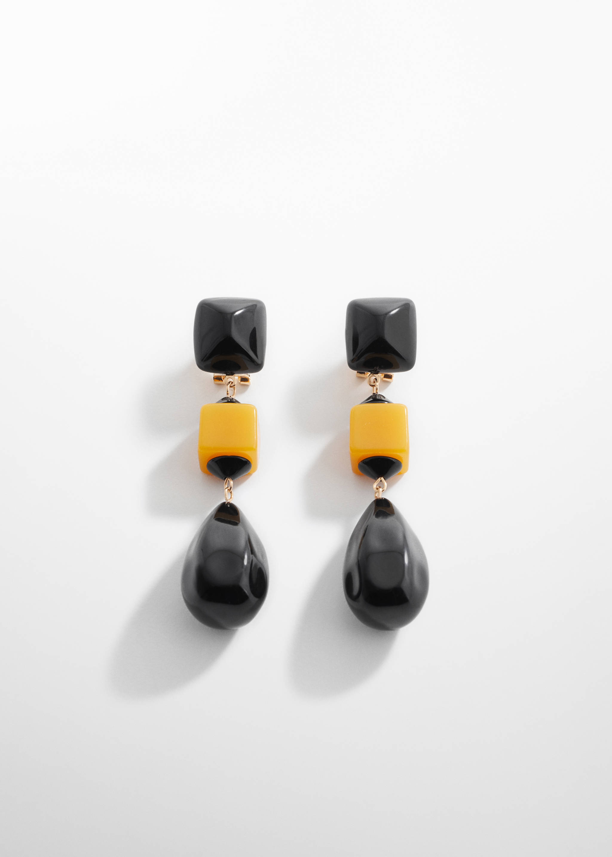Boucles d'oreilles perles pendantes - Article sans modèle