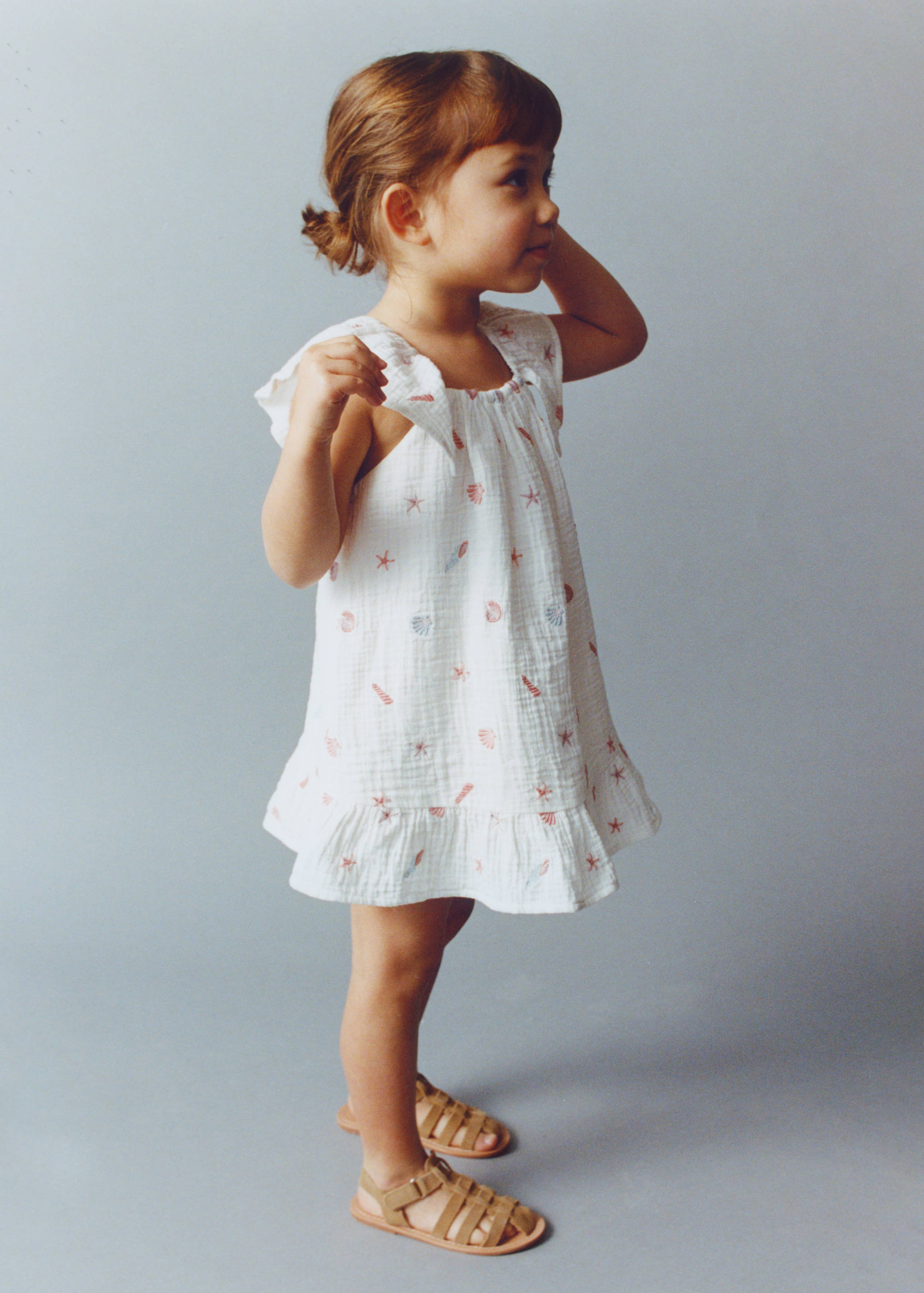 Vestido bordado algodón - Detalle del artículo 5