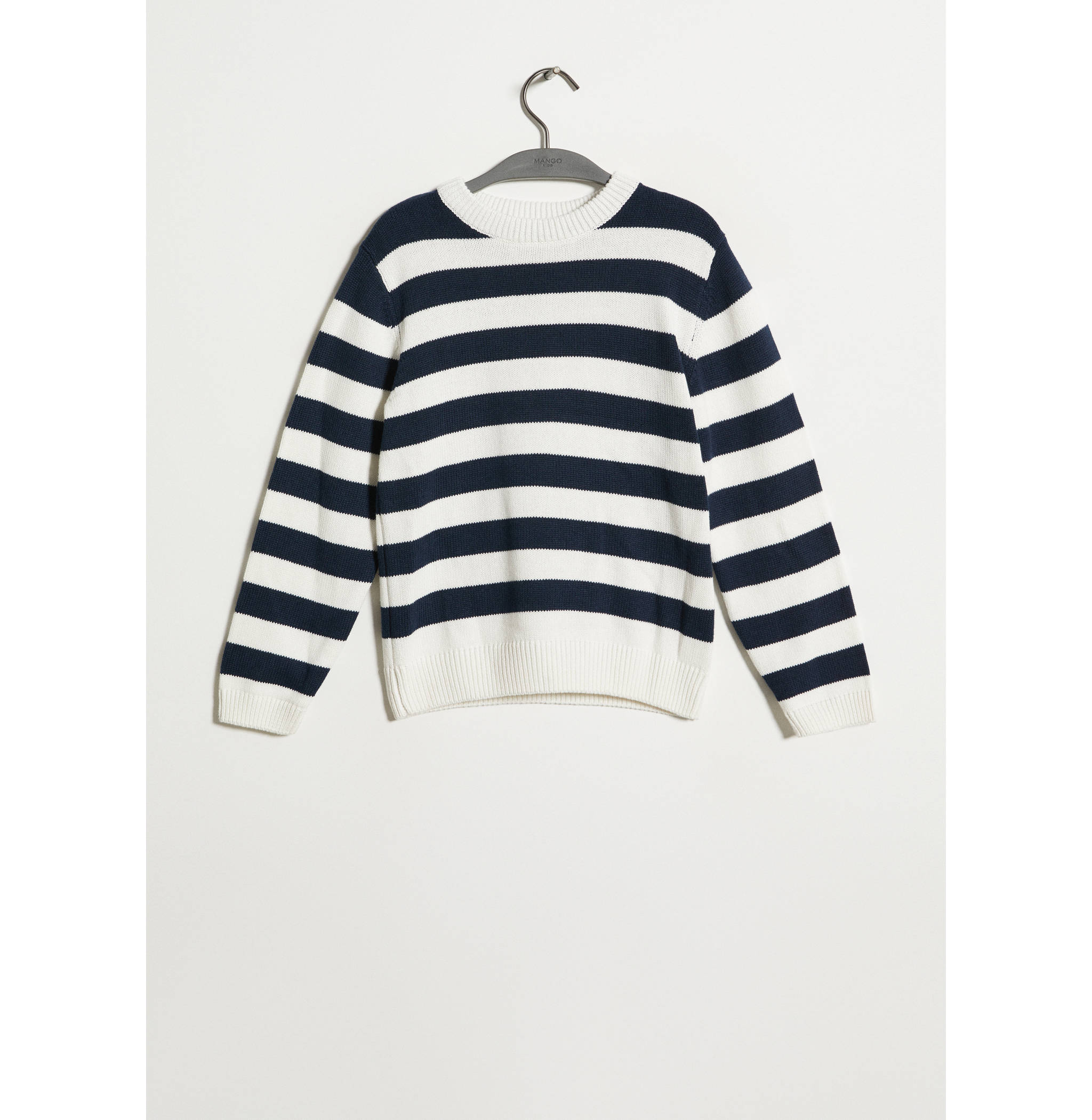 Pull-over en maille à rayures - Article sans modèle