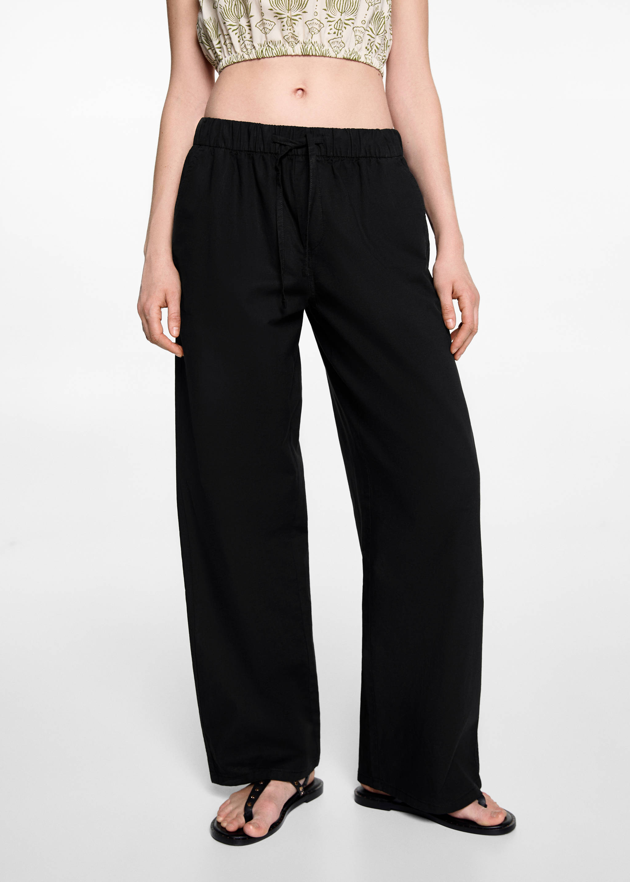 Pantalons rectes lli - Detall de l'article 6