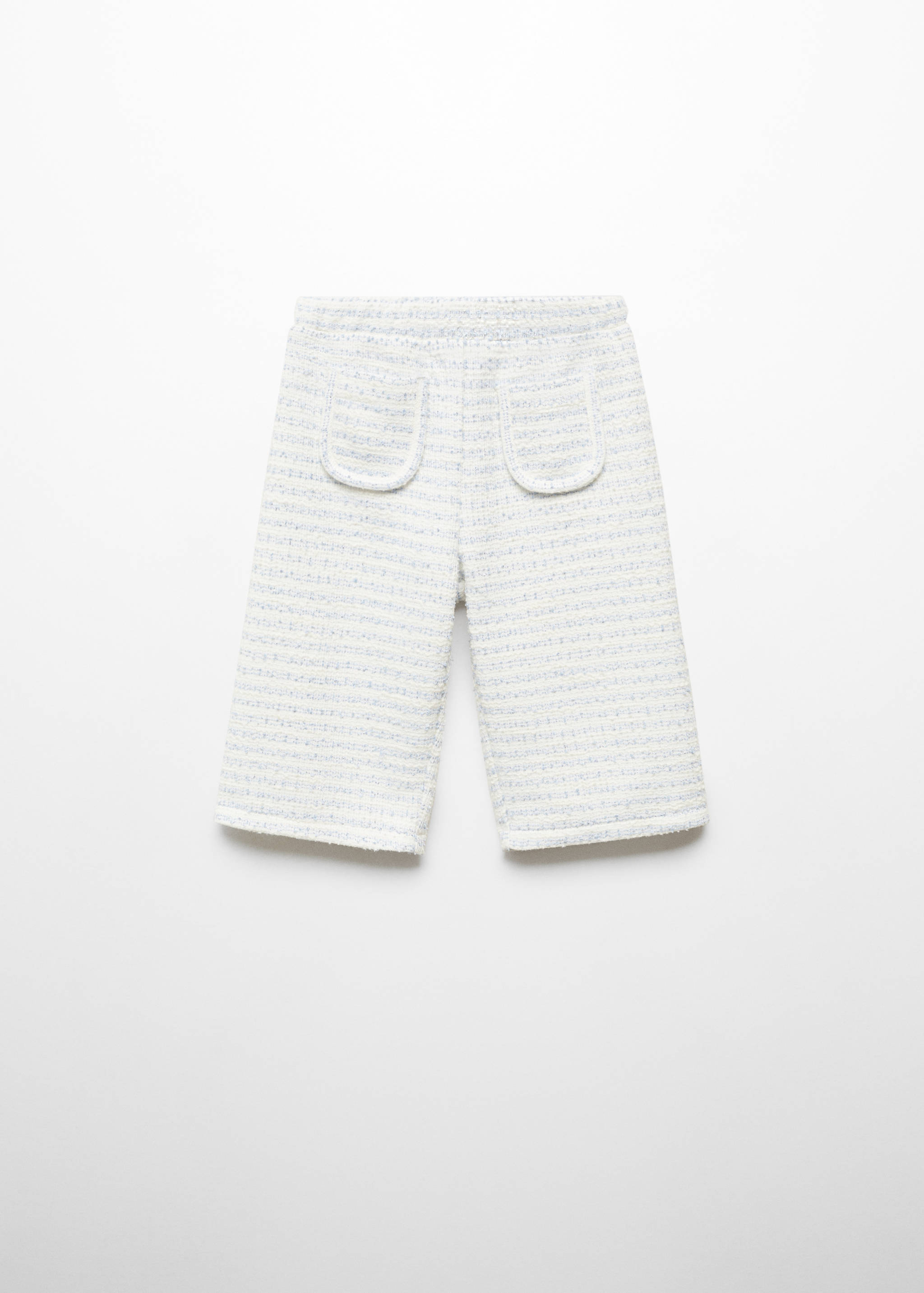 بنطال منسوج بقصَّة واسعة - الجهة الخلفية للمنتج