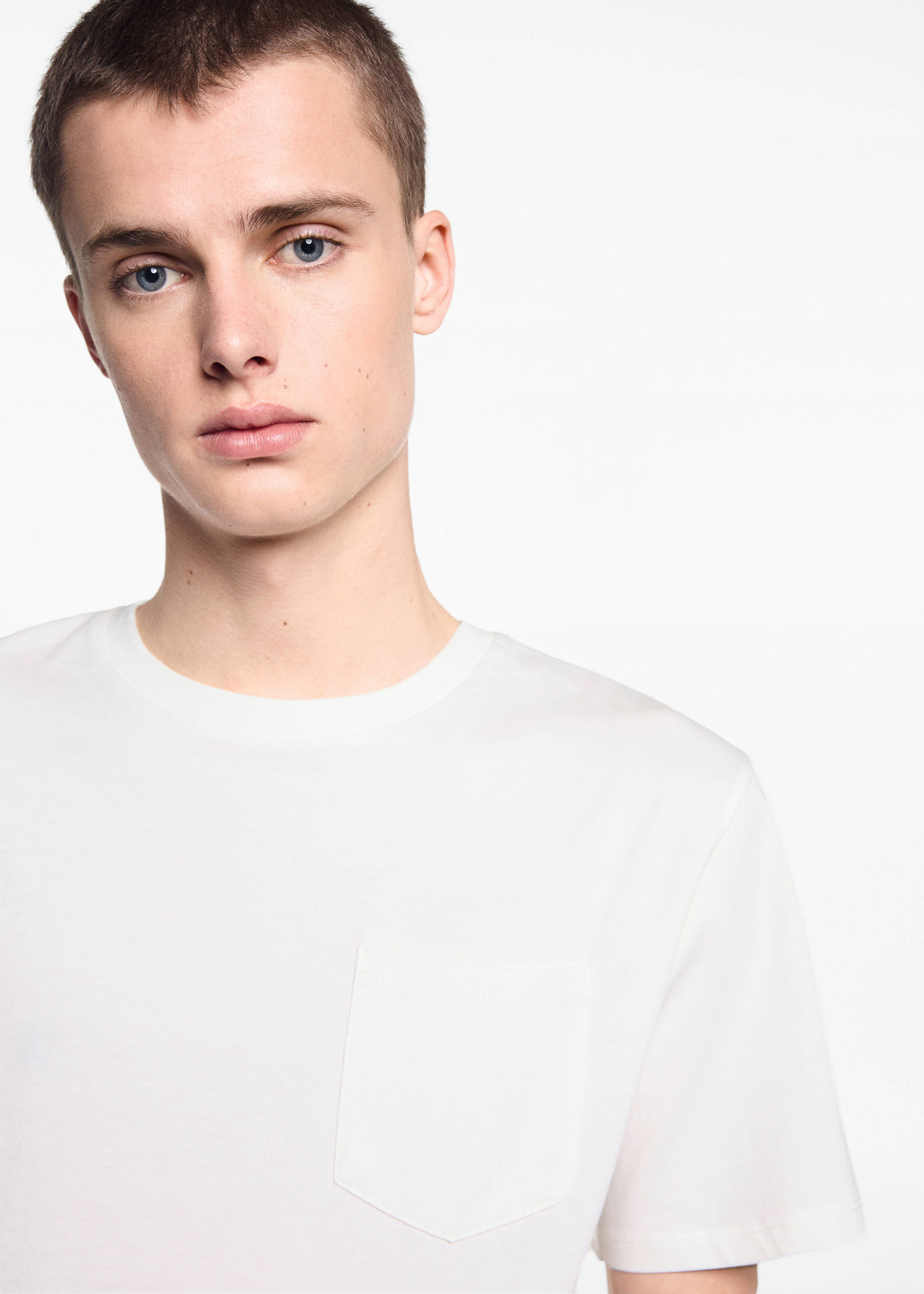 Pyjama court coton rayures - Détail de l'article 1