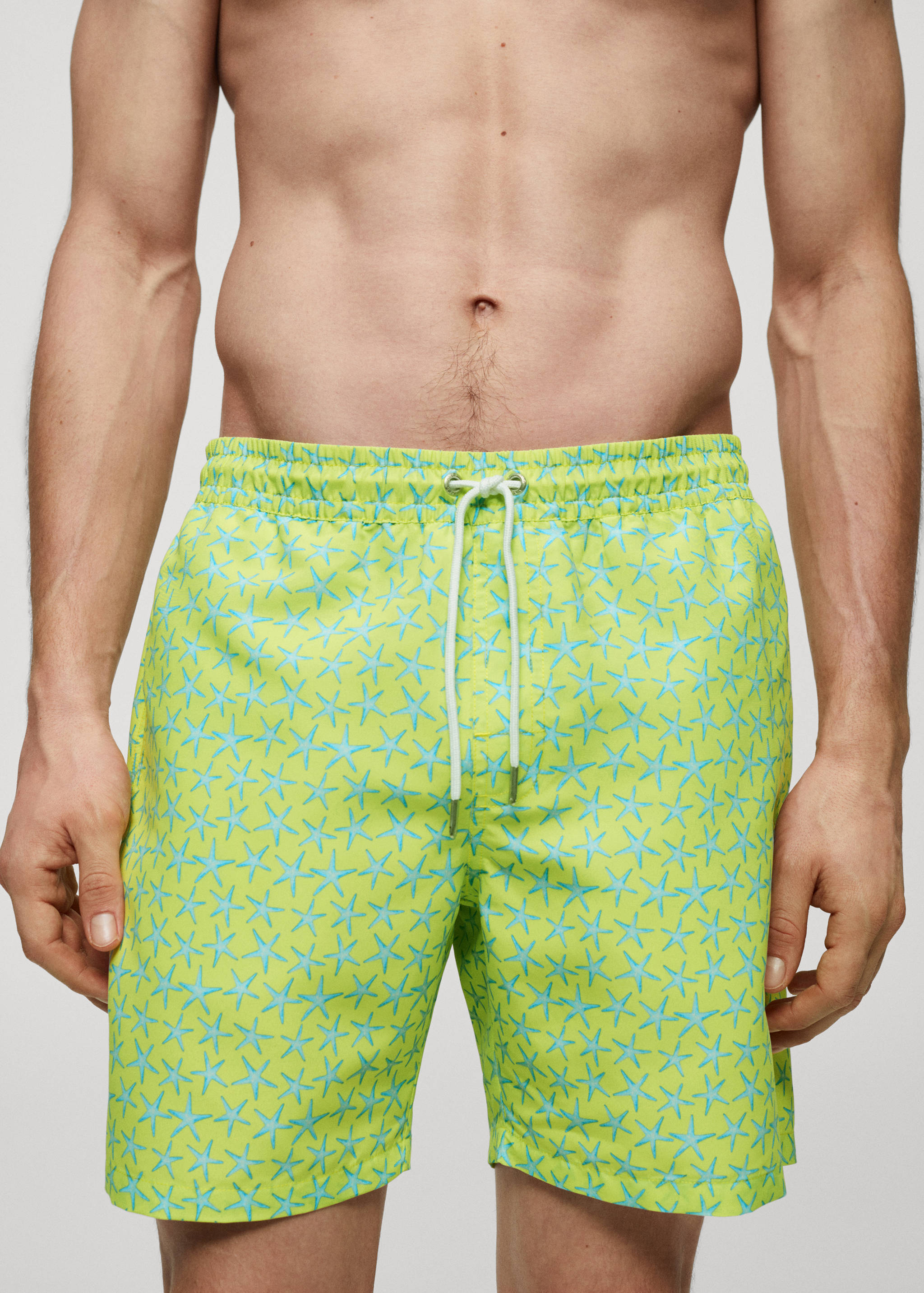 Maillot de bain cordon imprimé étoile - Détail de l'article 1