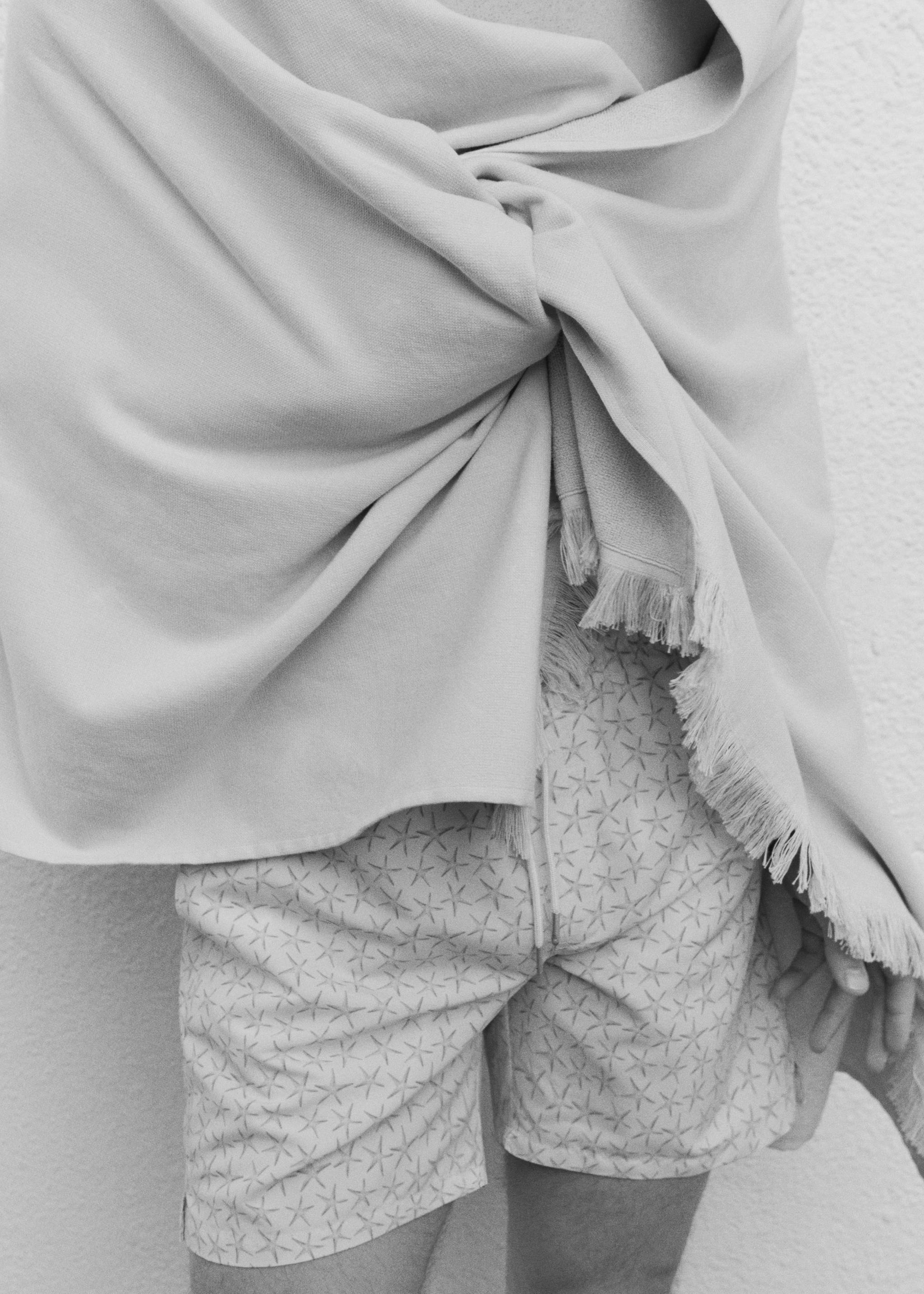 Maillot de bain cordon imprimé étoile - Détail de l'article 3