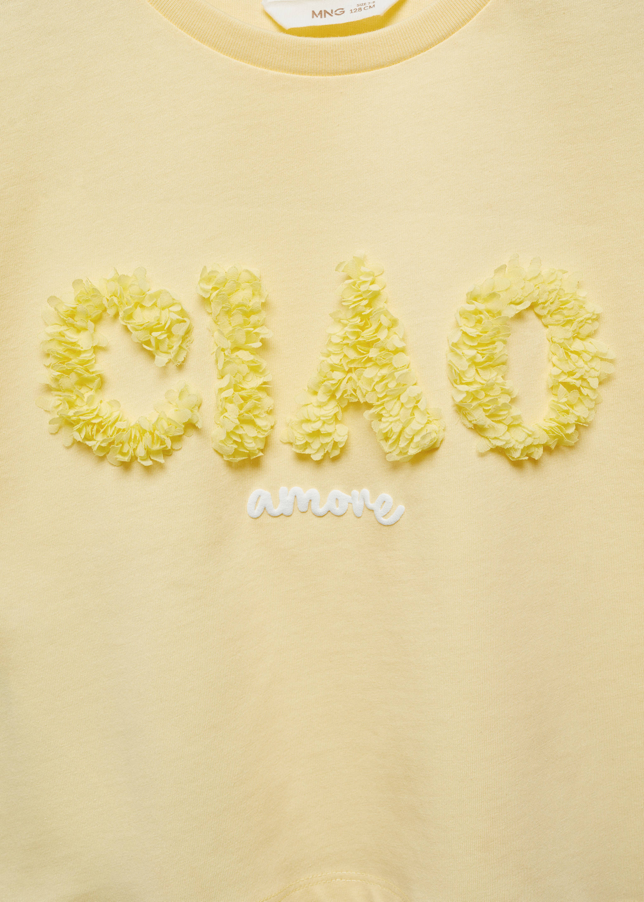 T-shirt message texturé - Détail de l'article 8