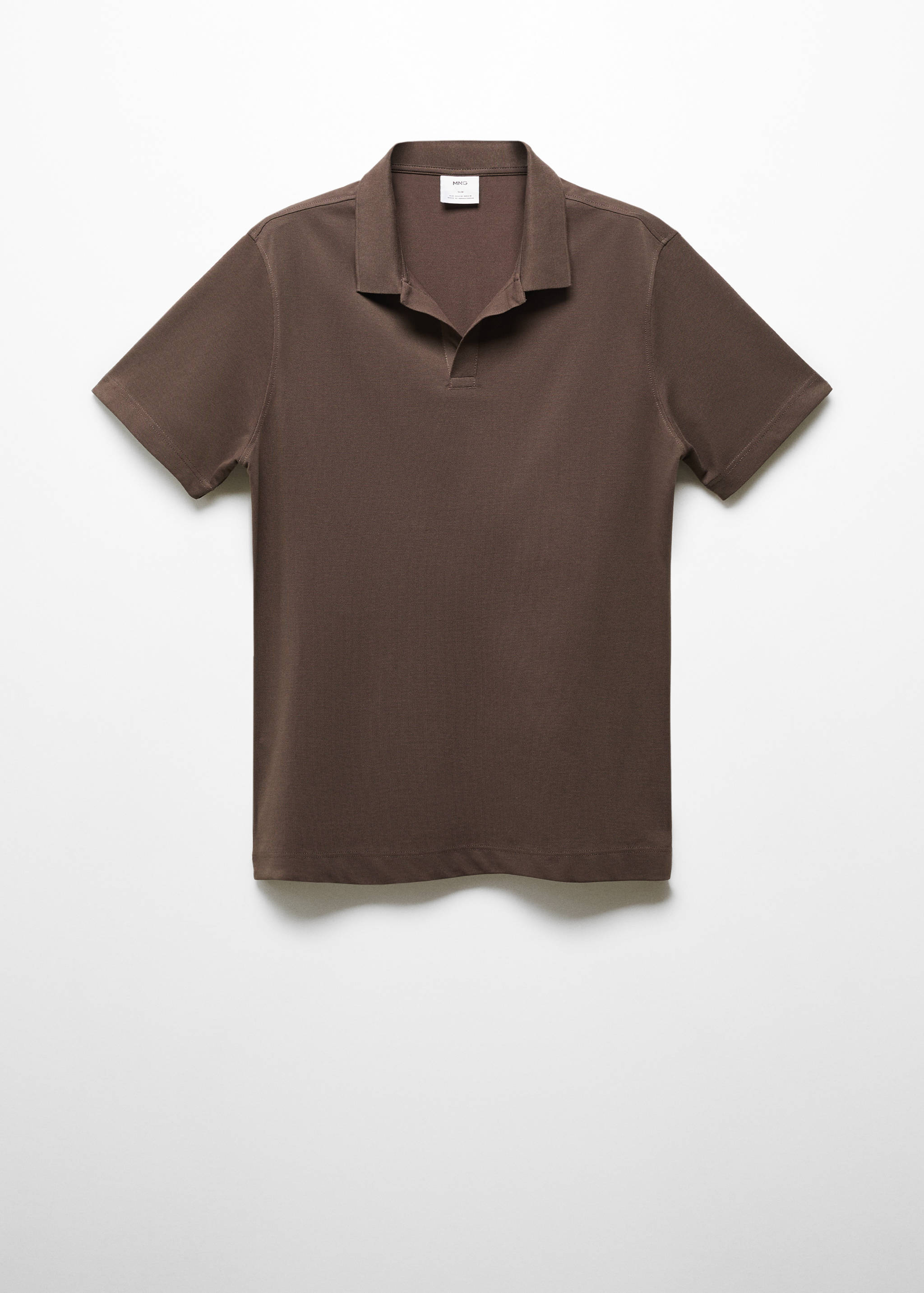 Cotton piqué polo shirt - Article without model