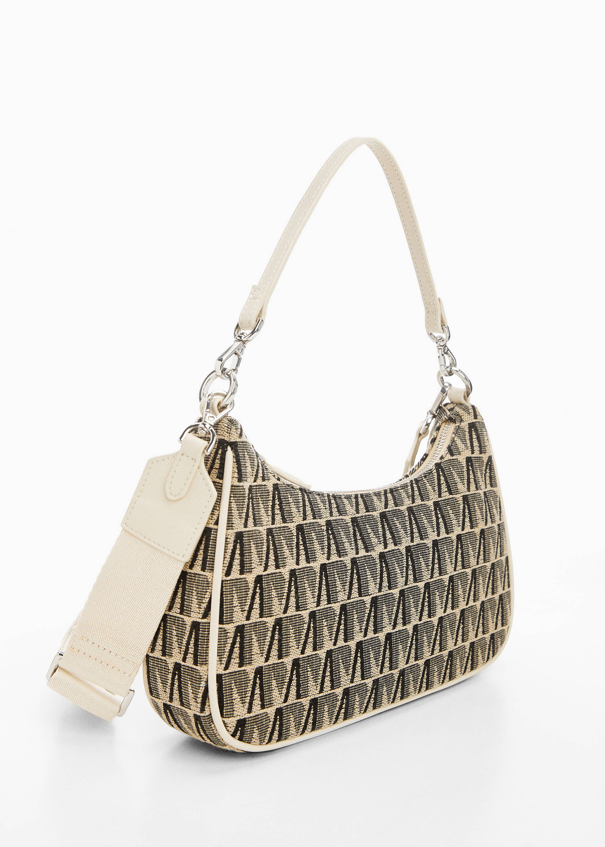 Bolso hombro jacquard - Plano medio