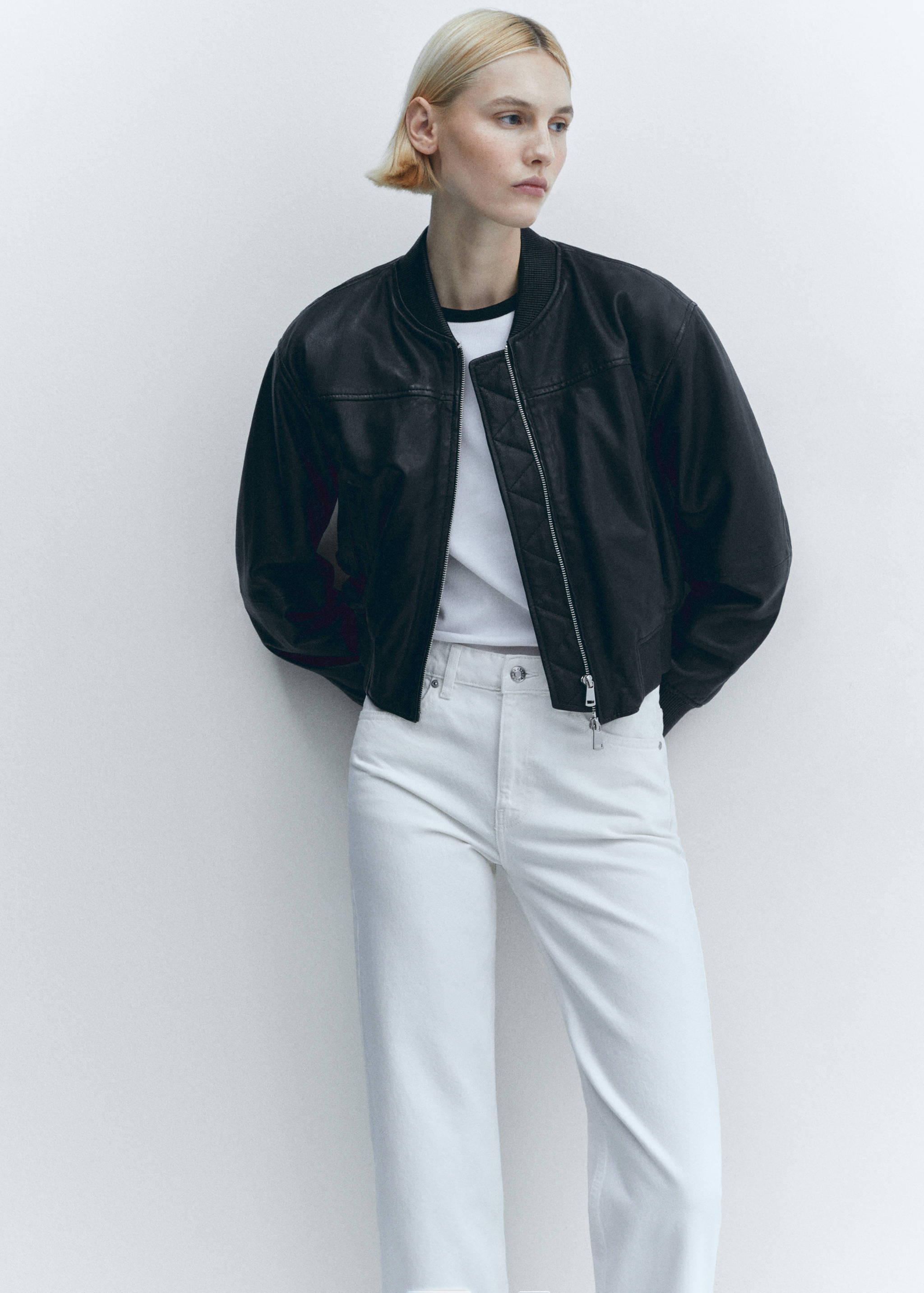 Прямые укороченные джинсы - Деталь изделия 1