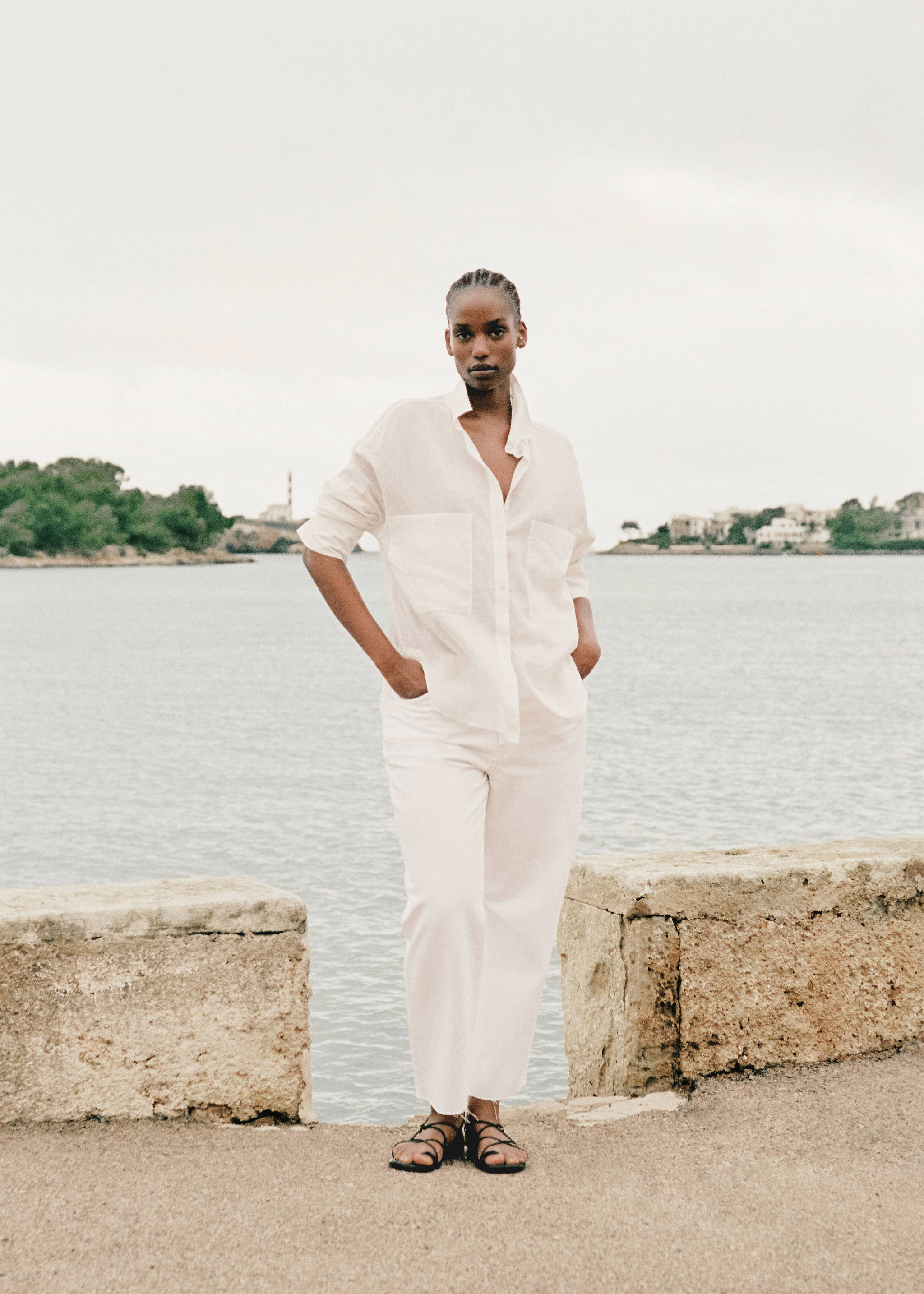 Прямые укороченные джинсы - Деталь изделия 7