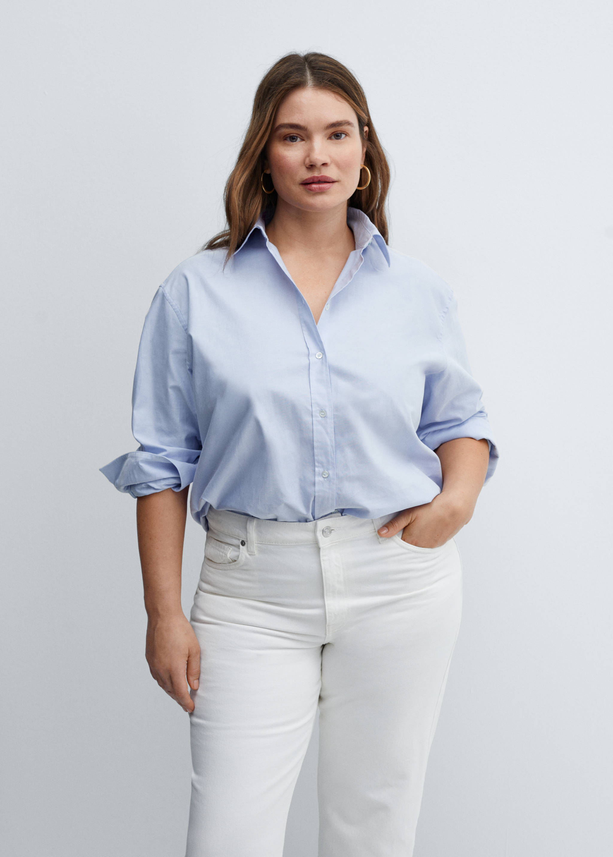 Прямые укороченные джинсы - Деталь изделия 5