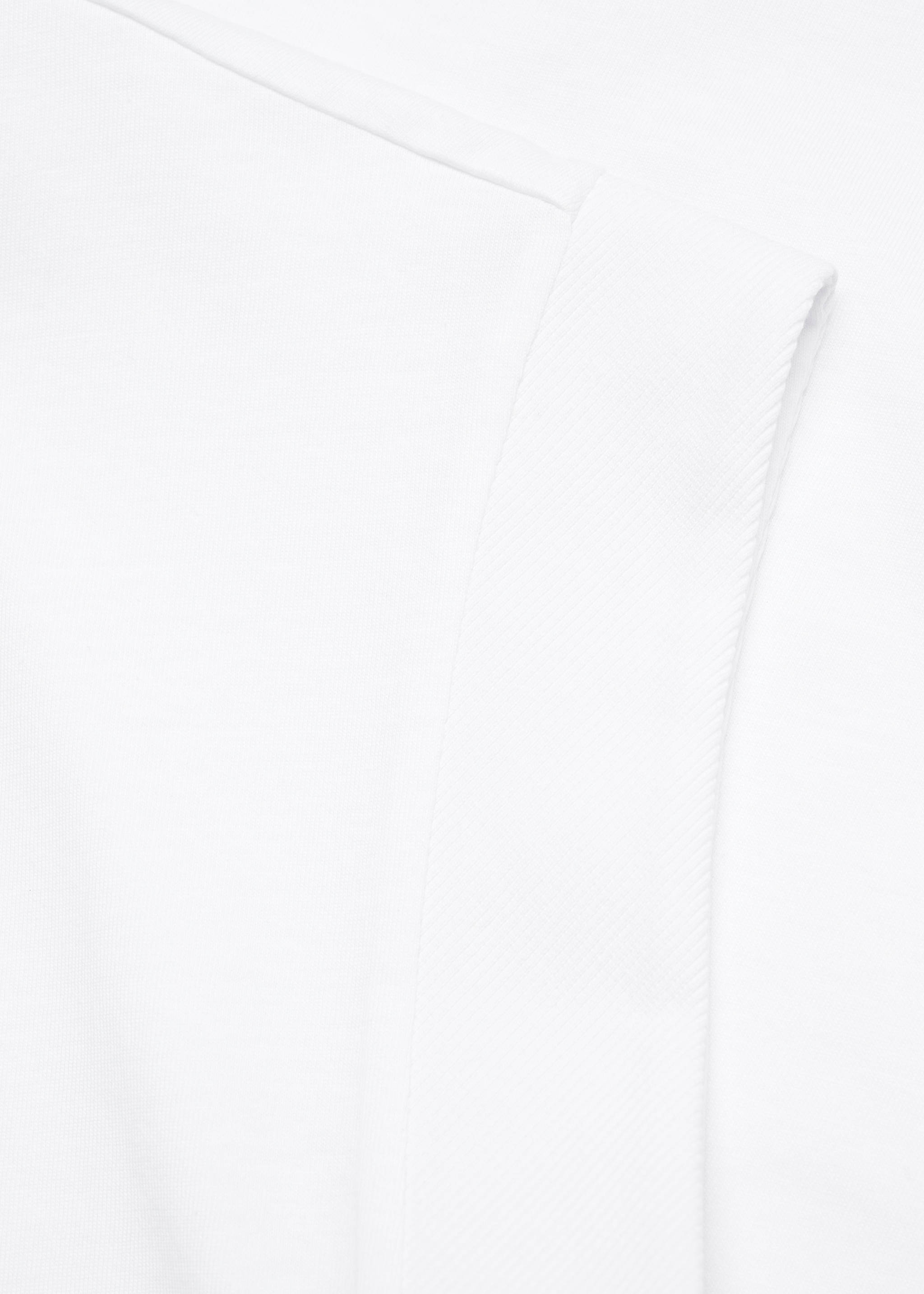 Rounded neck cotton t-shirt - Details of the article 8