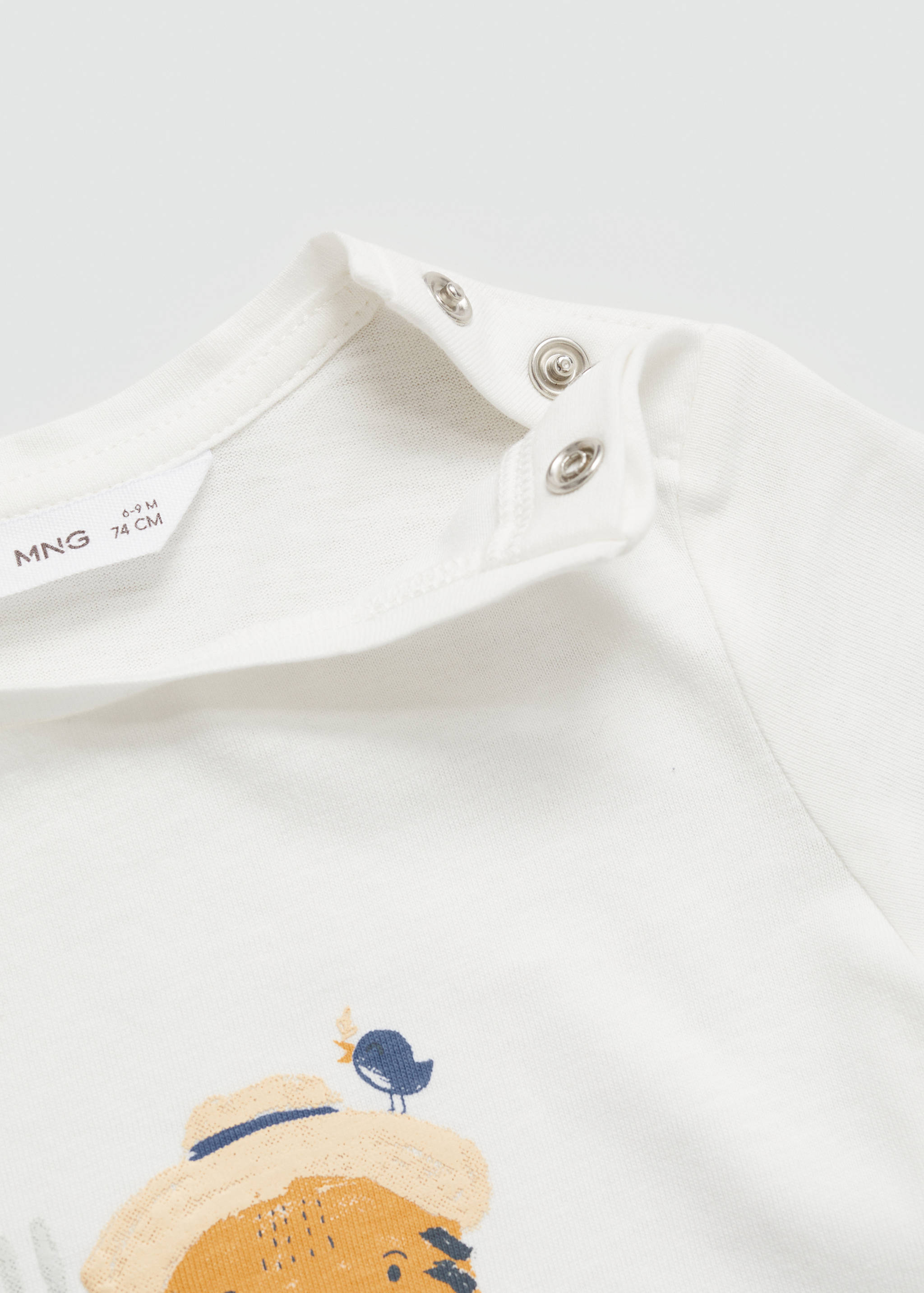 T-shirt de algodão com desenho - Pormenor do artigo 8