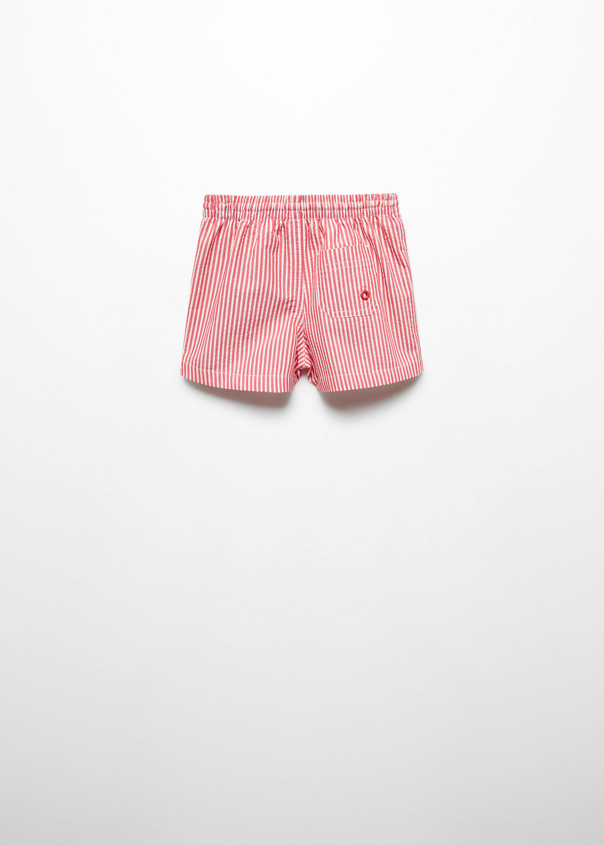 Striped swimsuit - Reverse of the article