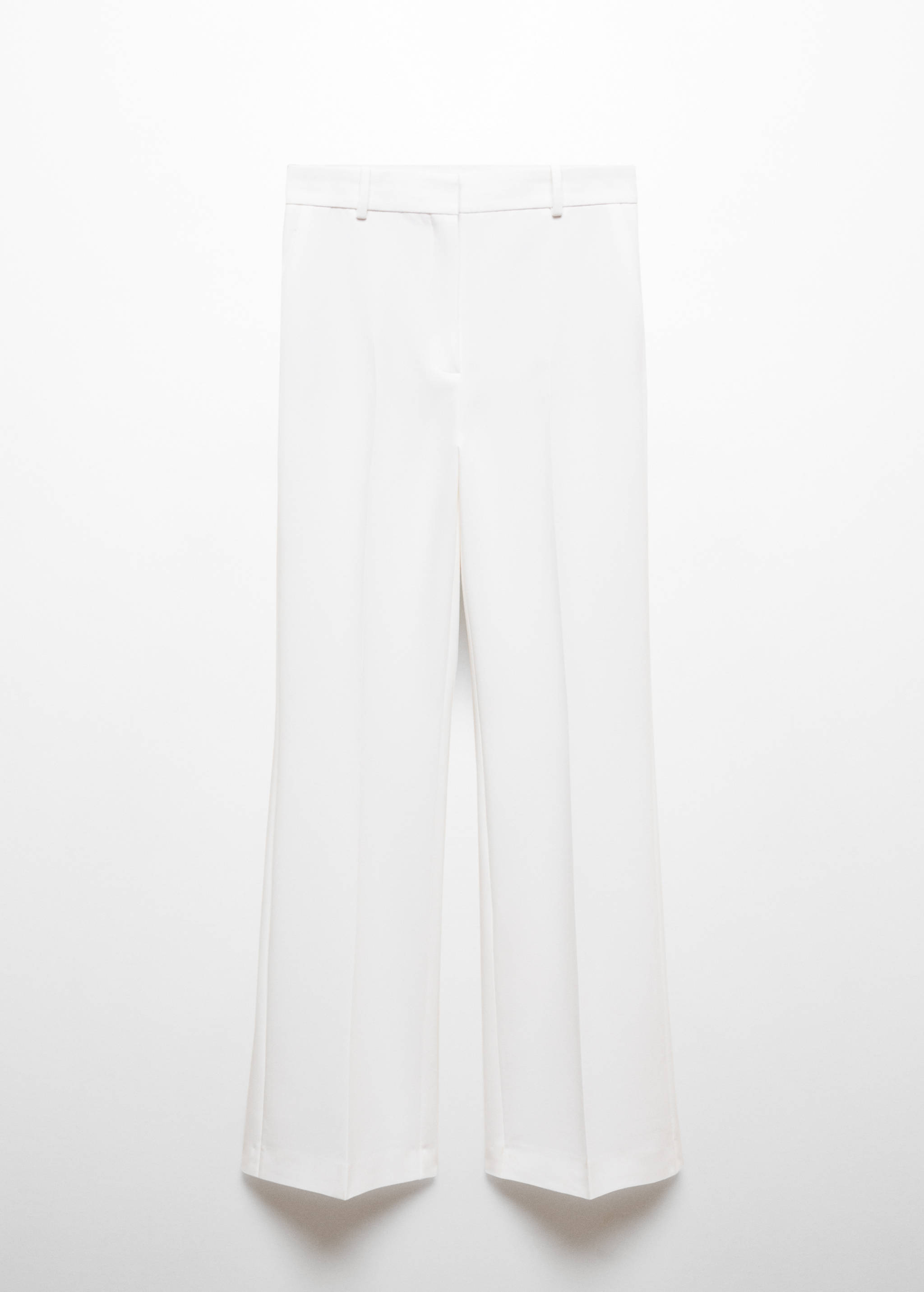 Прямые костюмные брюки - Изделие без модели