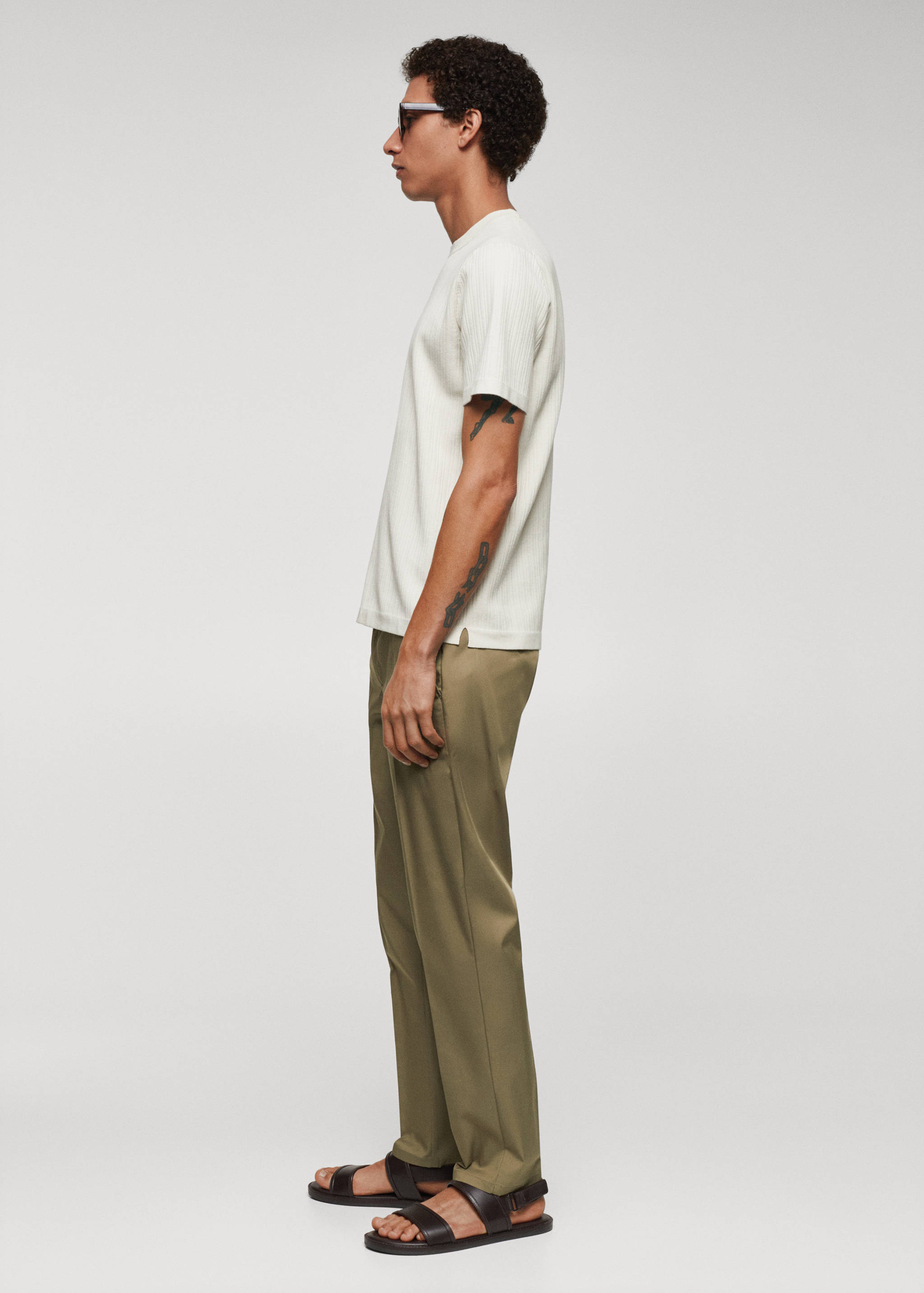 Pantalon slim-fit Lyocell - Détail de l'article 2