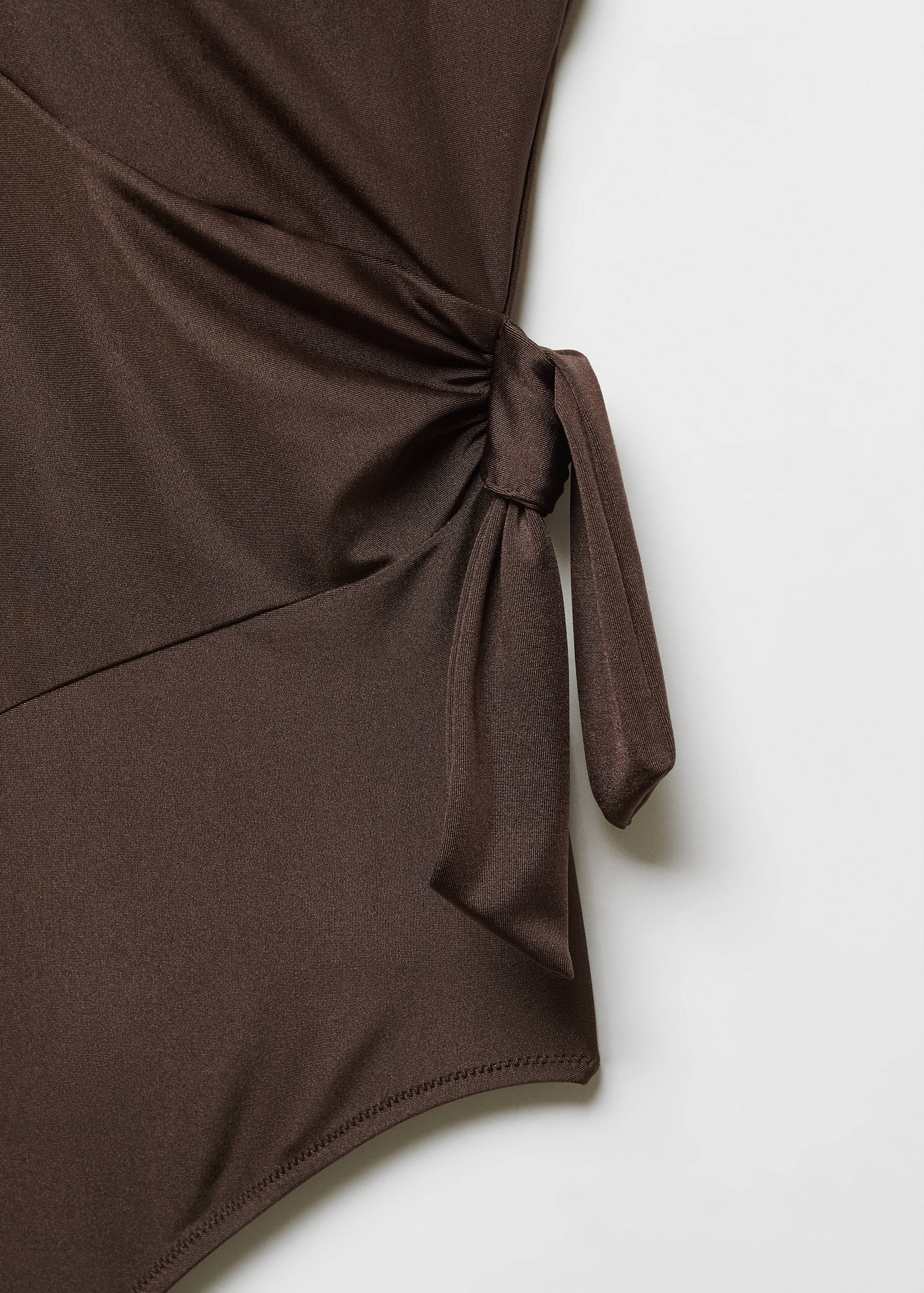 Swimsuit with side knot - Details of the article 8